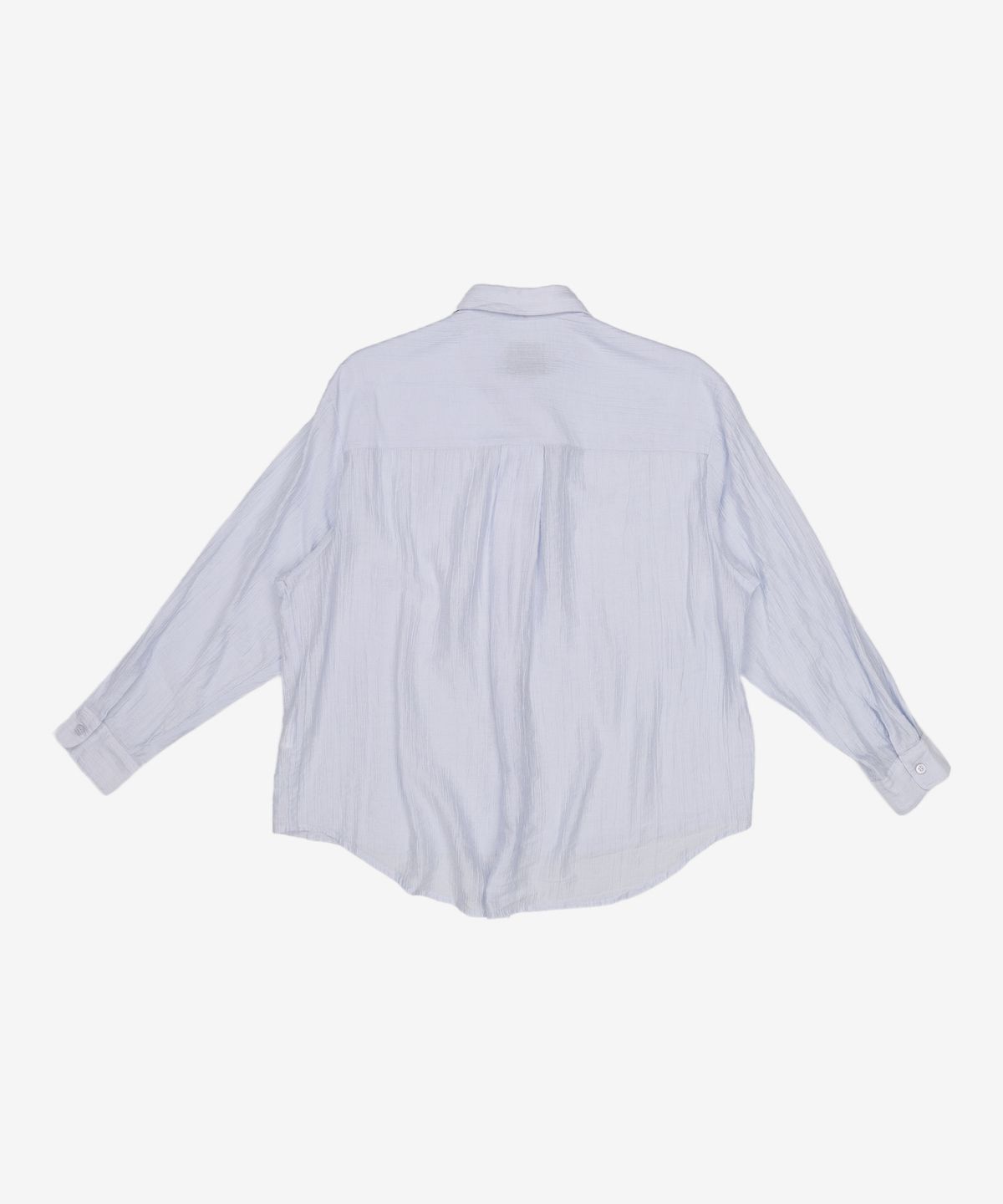 비바셔스(VIVACIOUS) Cencel Seethrough Classic Shirt Solid - 4COL L