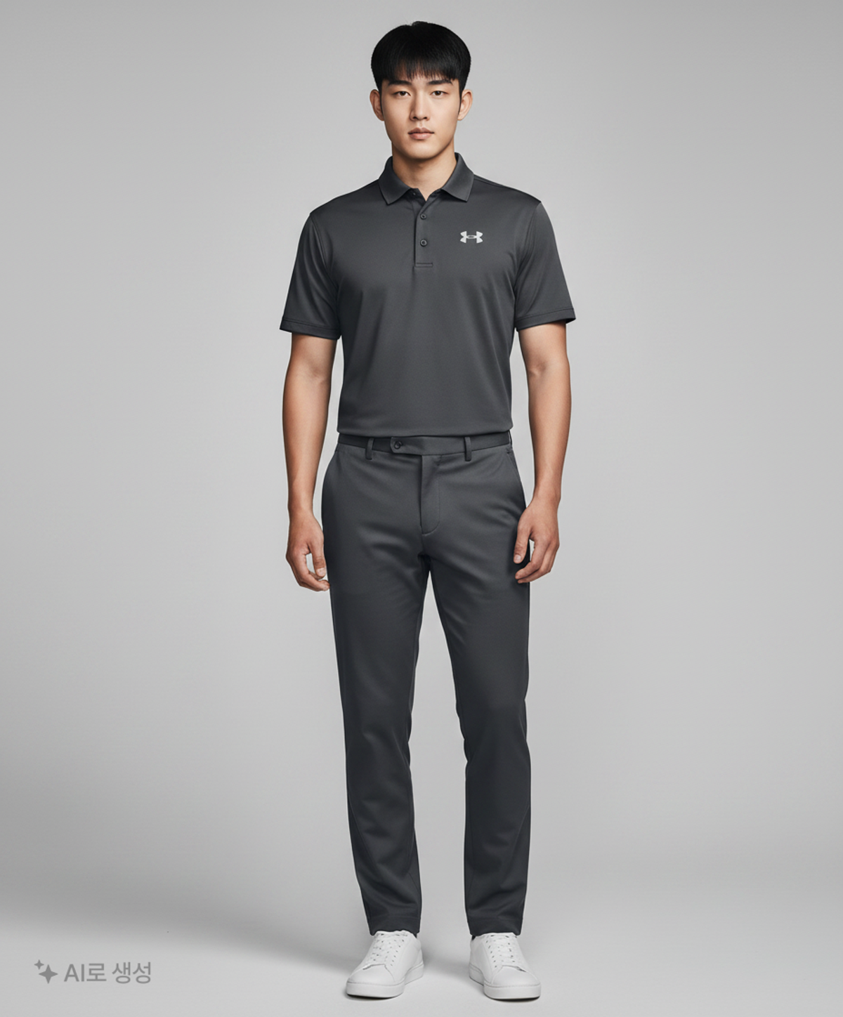 언더아머(UNDERARMOUR) 피케/카라 티셔츠 L