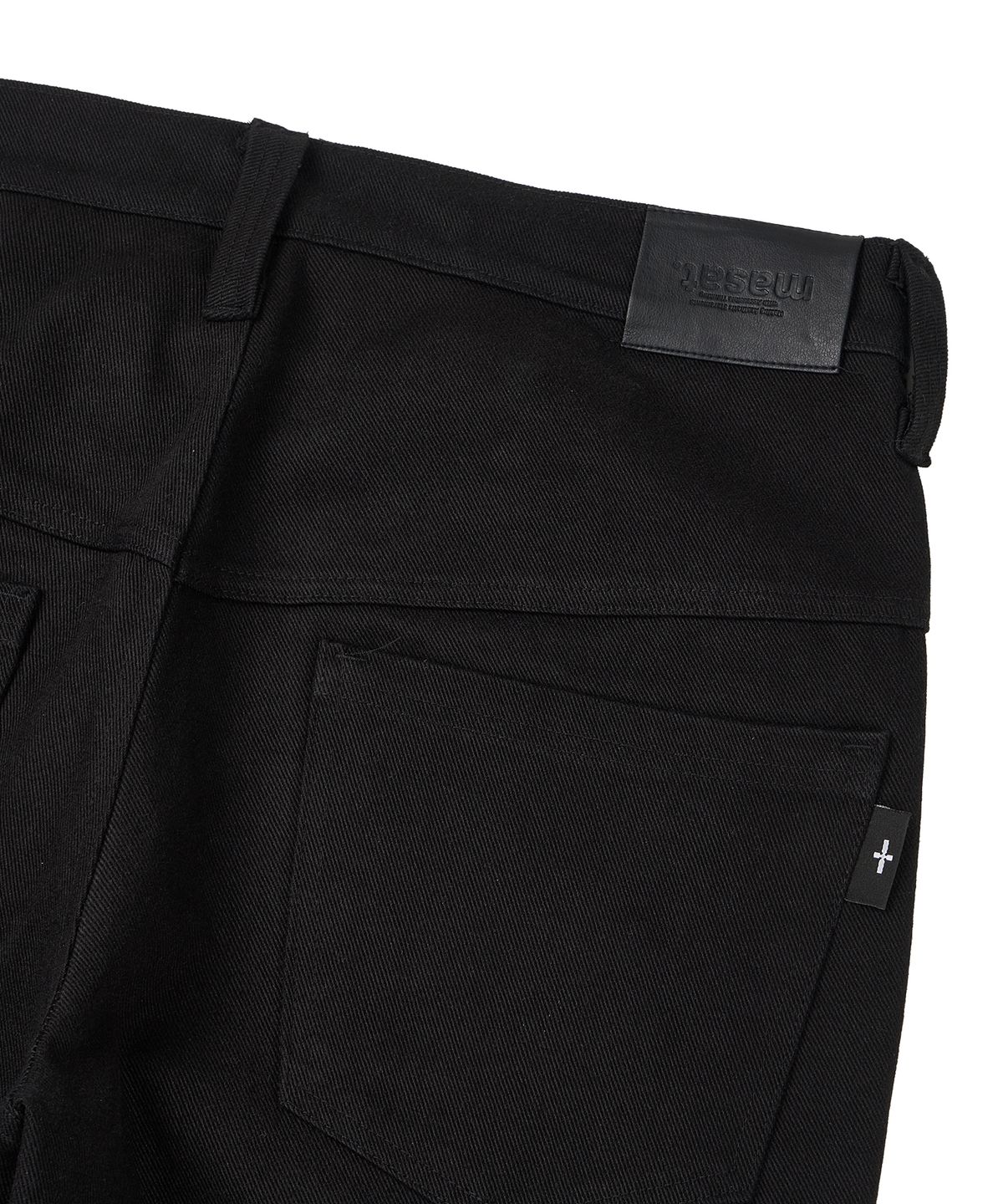 마사트(MASAT) Twill Flare Pants _ Black