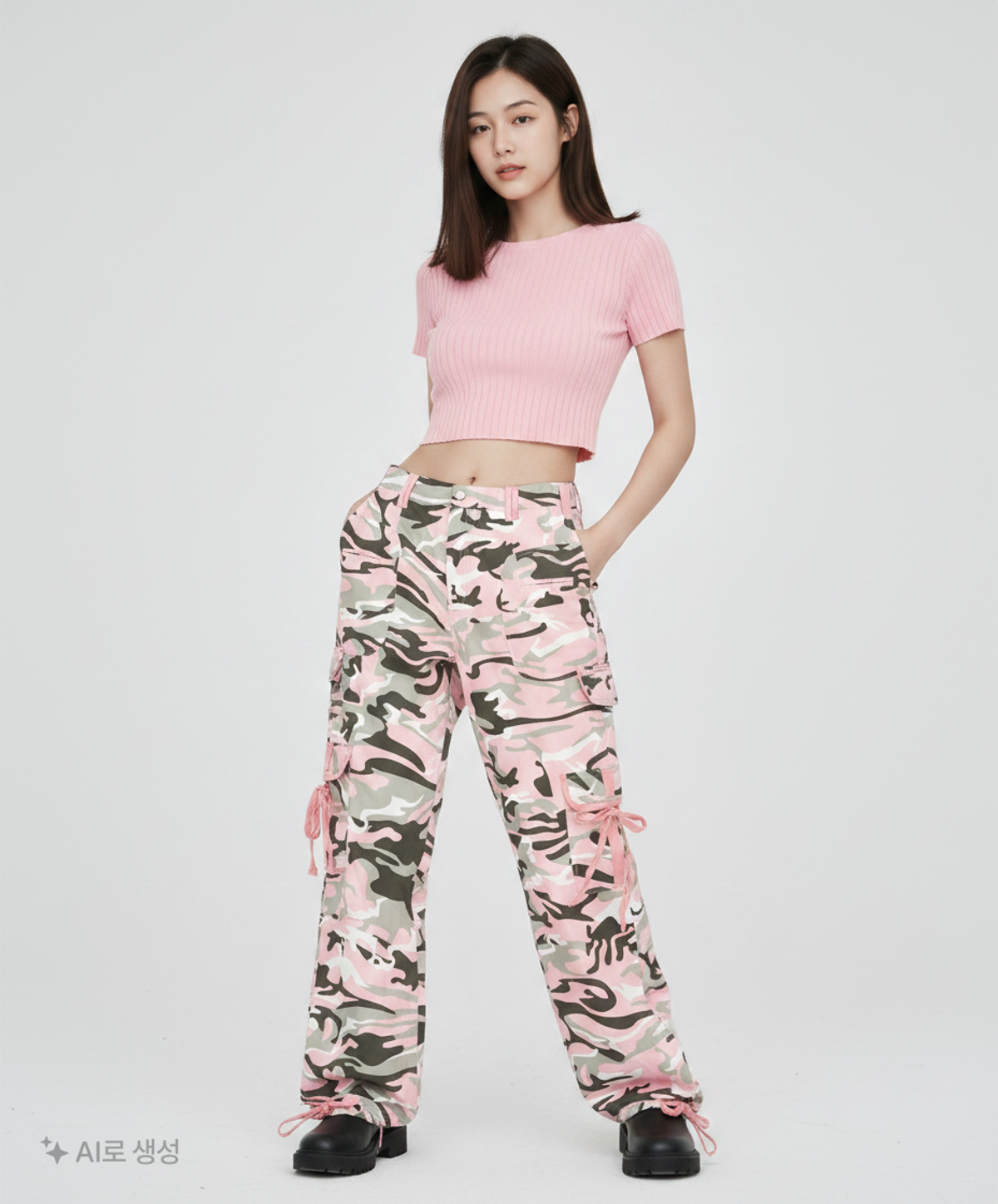 쉬인(SHEIN) 코튼 팬츠 L