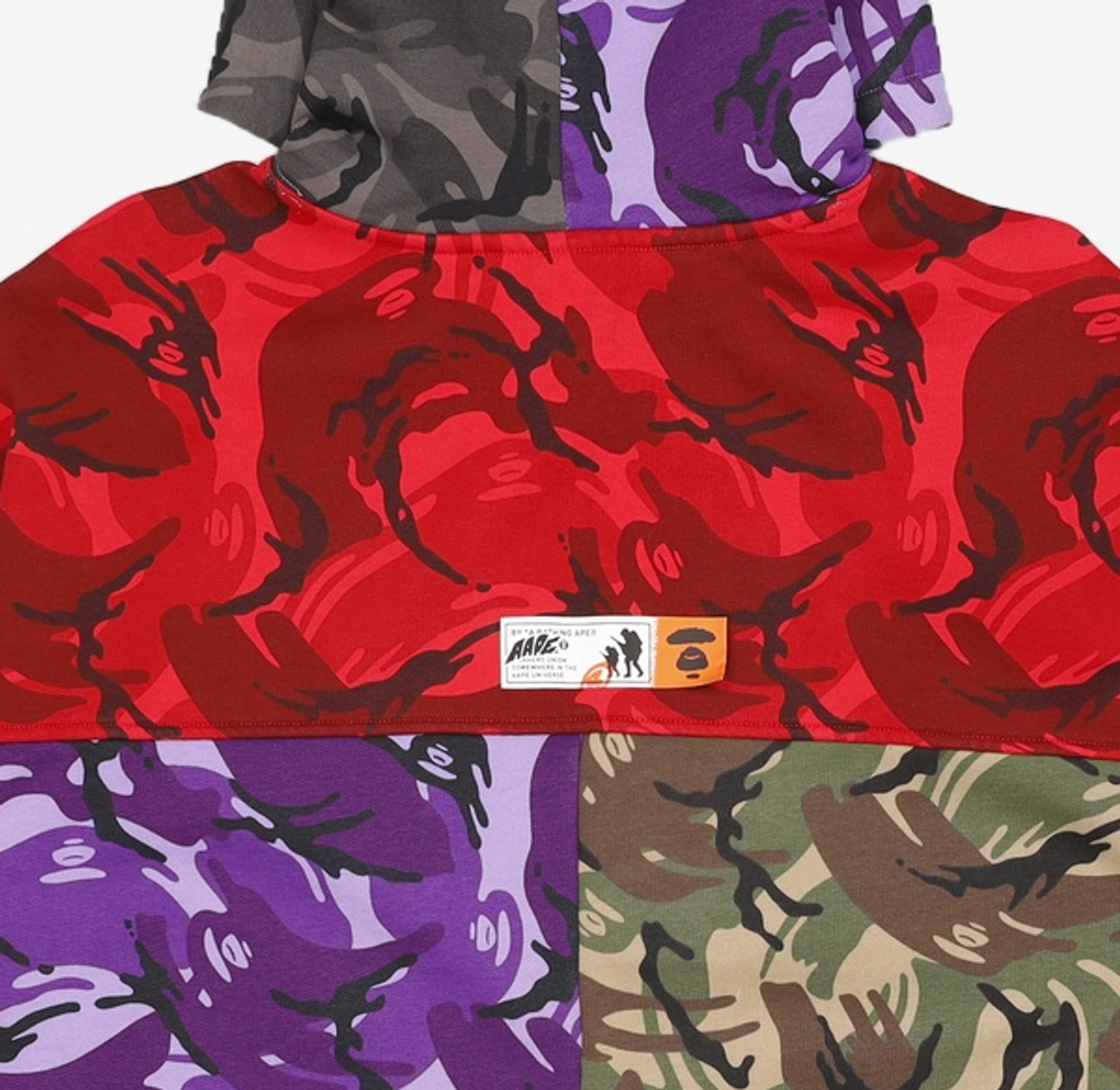베이프(BAPE) 후드 티셔츠 M