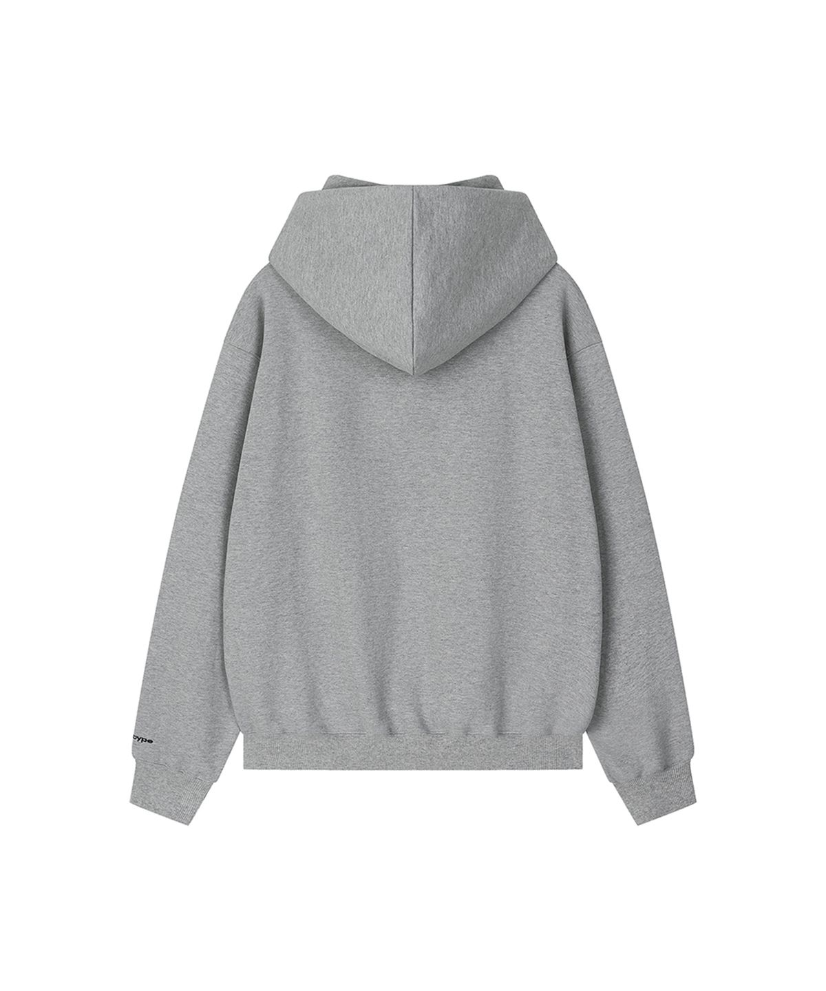 로타입(ROUGHTYPE) RO American Hoodie Zip-up - Gray