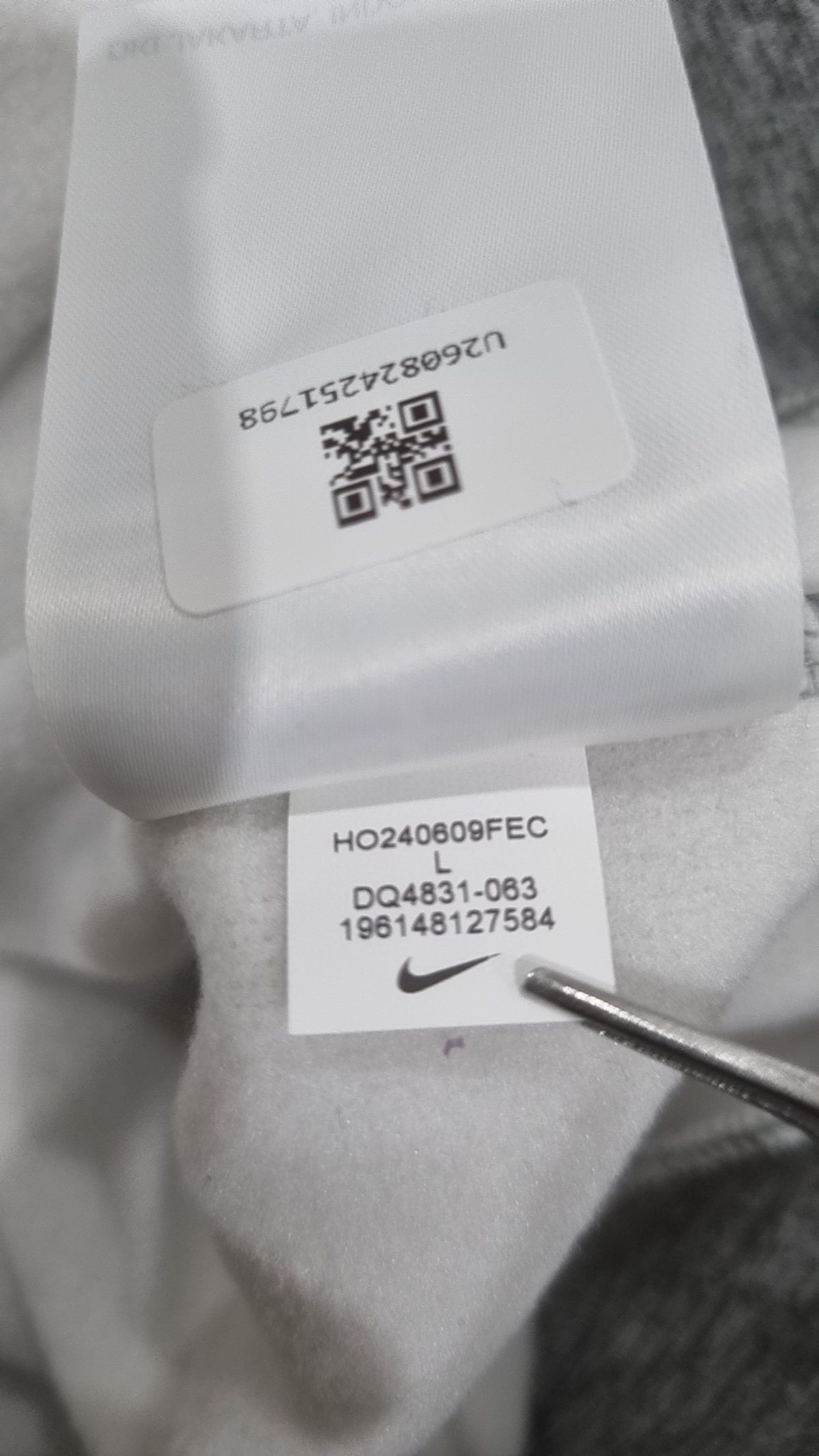 나이키(NIKE) 써마 핏 풀집 피트니스 후디 M - 다크 그레이 헤더:파티클 그레이:블랙 / DQ4831-063 L