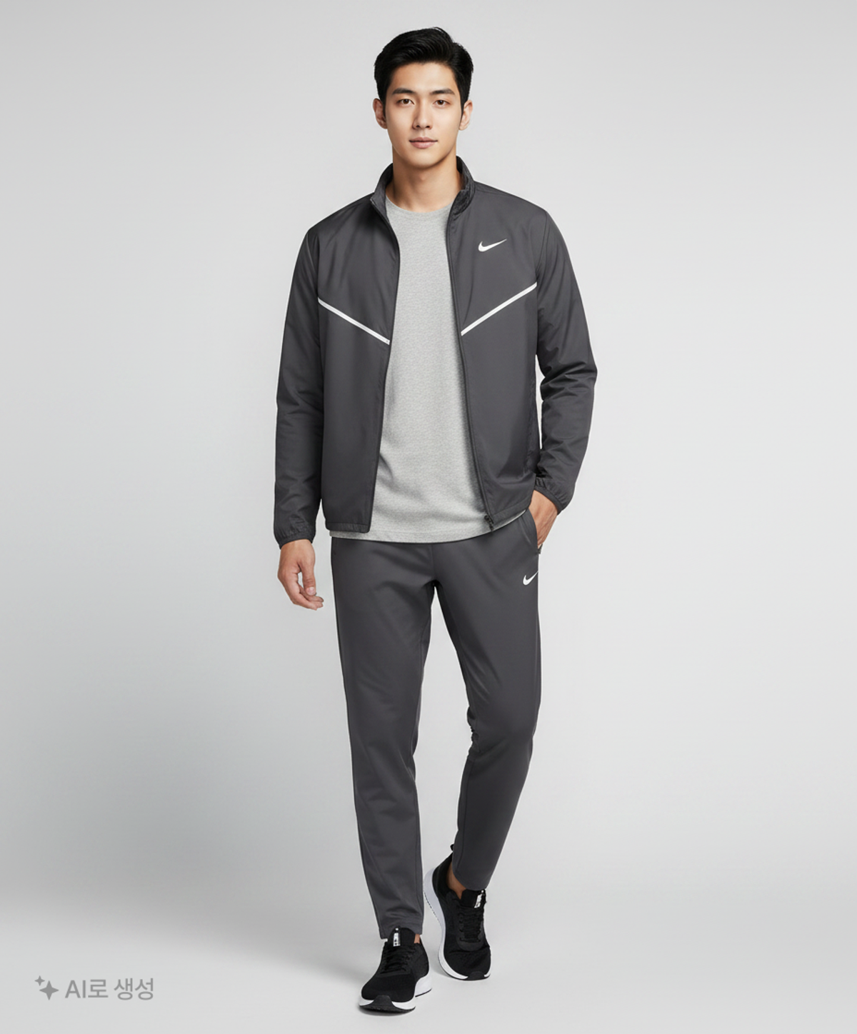 나이키(NIKE) 마일러 리펠 UV 프로텍션 러닝 재킷 M - 블랙 / IF2370-010 M