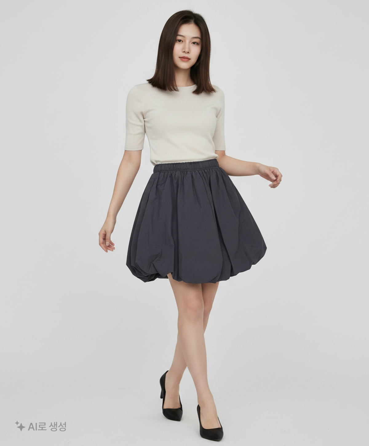 포에브(POEV) Nylon Balloon Shorts - Black FREE