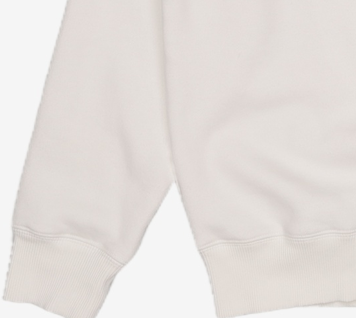 캘빈클라인 진(CALVIN KLEIN JEANS) 남성 레귤러핏 인스티튜셔널 로고 기모 스웻셔츠 화이트 J326967YAF S