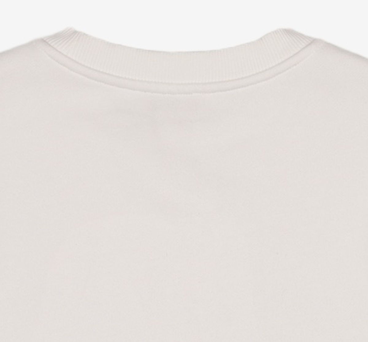 캘빈클라인 진(CALVIN KLEIN JEANS) 남성 레귤러핏 인스티튜셔널 로고 기모 스웻셔츠 화이트 J326967YAF S