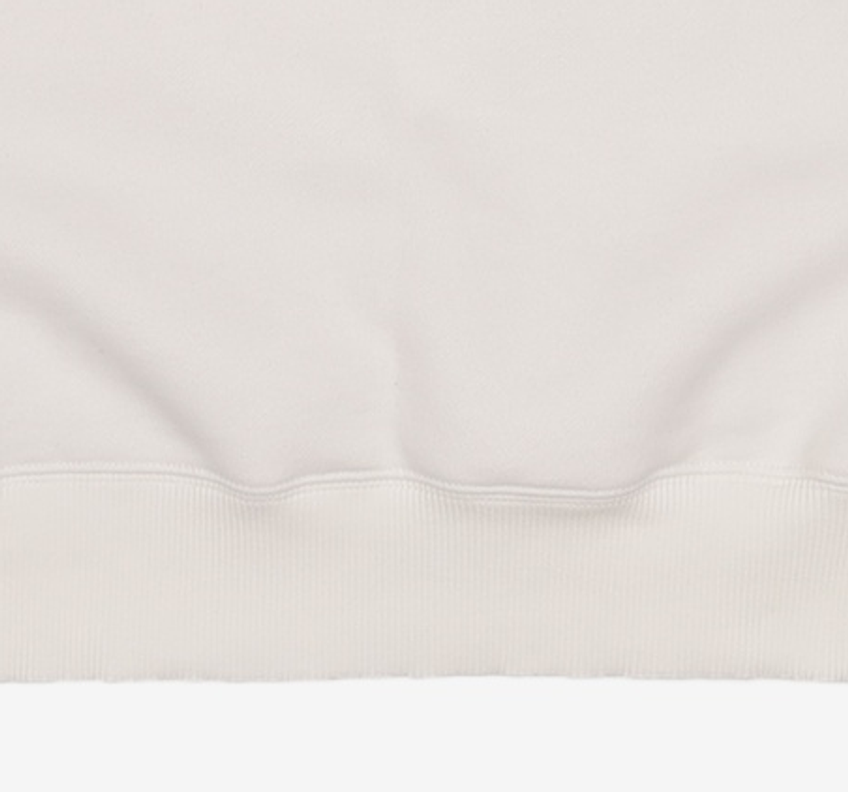 캘빈클라인 진(CALVIN KLEIN JEANS) 남성 레귤러핏 인스티튜셔널 로고 기모 스웻셔츠 화이트 J326967YAF S