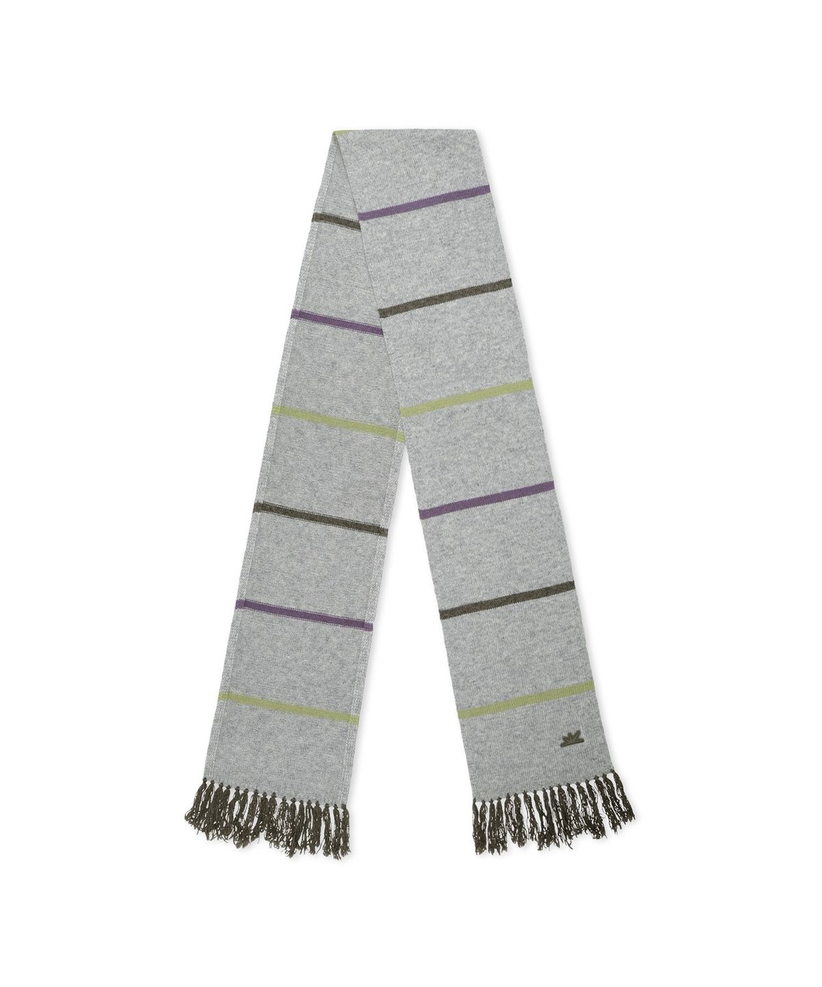 썬러브투어(SUNLOVETOUR) Multi Stripe Muffler Heather Grey