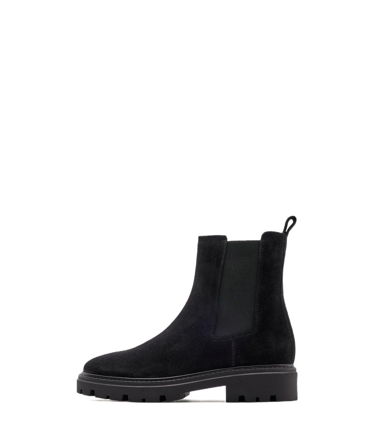 마시모두띠(MASSIMO DUTTI) 트랙 솔 플랫 첼시 부츠