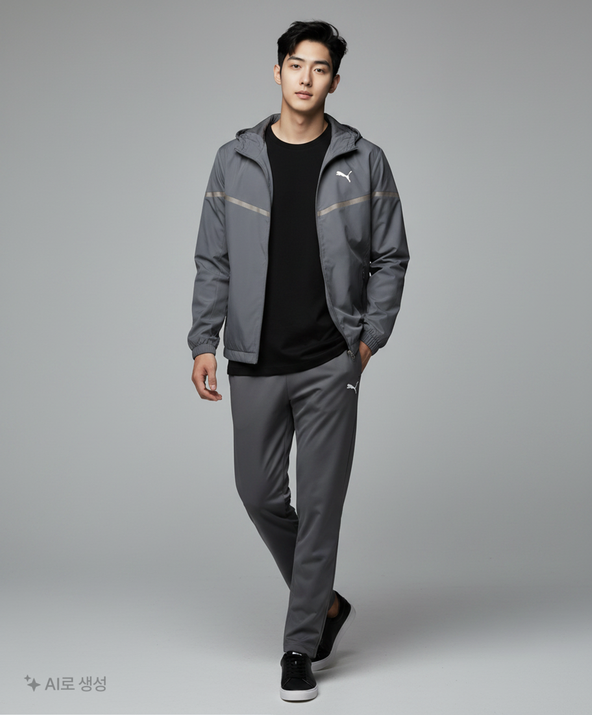 푸마(PUMA) 나일론/코치 재킷 L