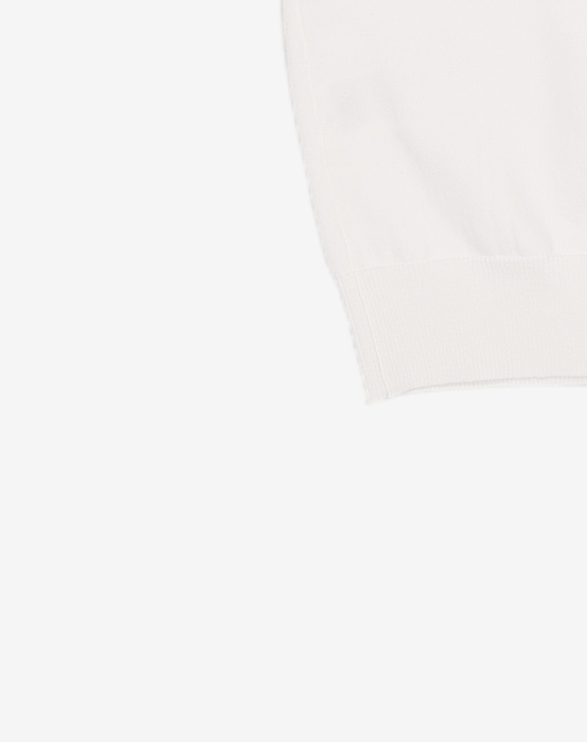 제너럴 아이디어(GENERAL IDEA) 포켓 하프 가디건 [WHITE] / WBC2L04533 M