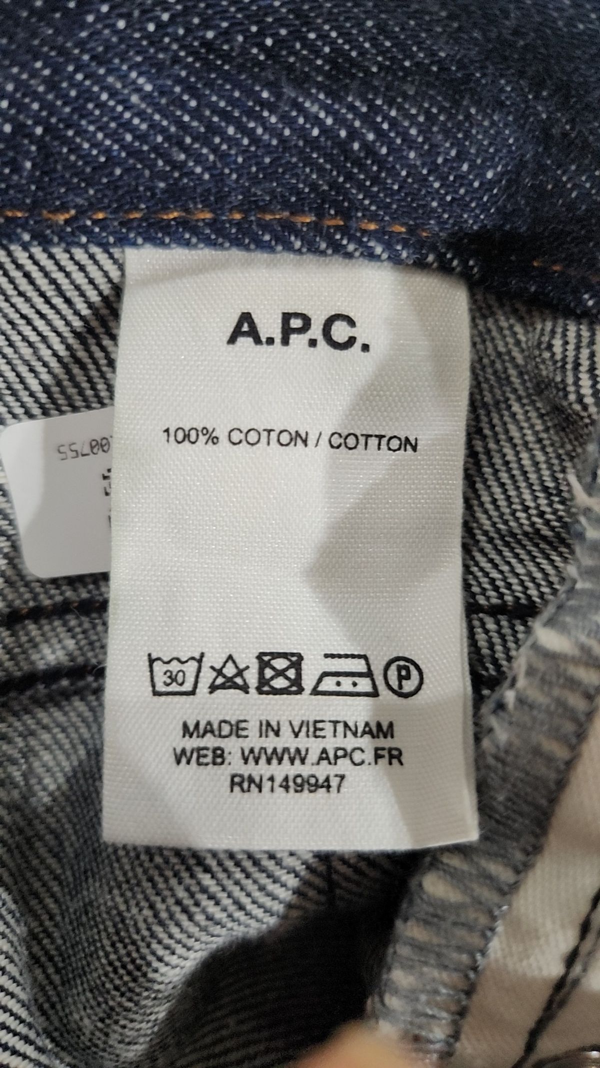 아페쎄(A.P.C.) 청/데님 팬츠 29
