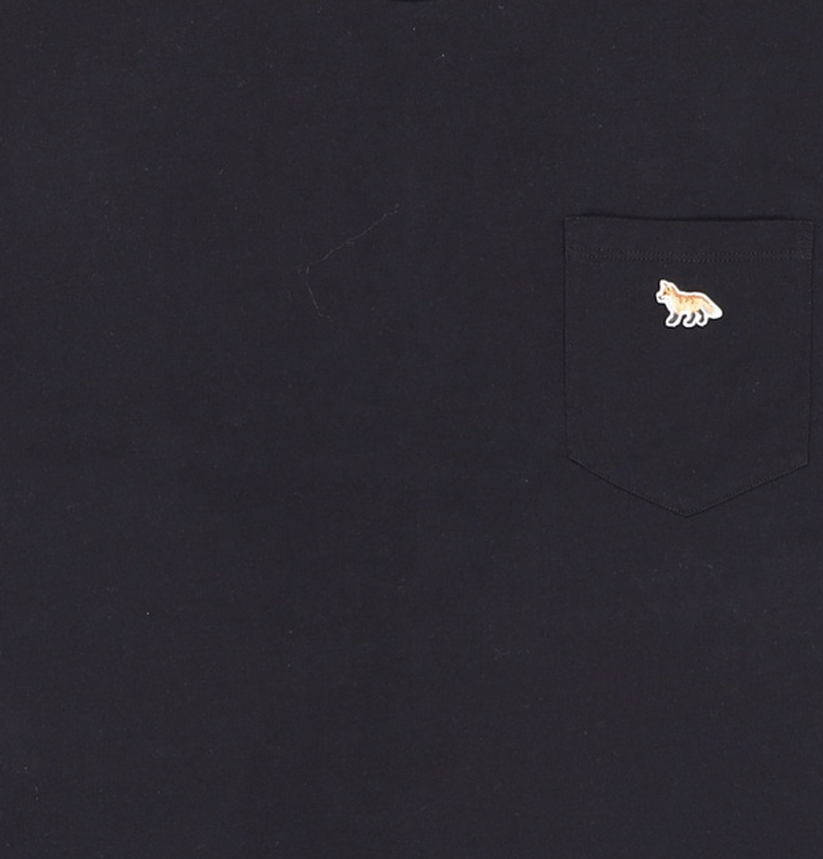 메종 키츠네(MAISON KITSUNE) 프로파일 폭스 반팔 티셔츠 GM00116KJ0008 P199 BLACK L