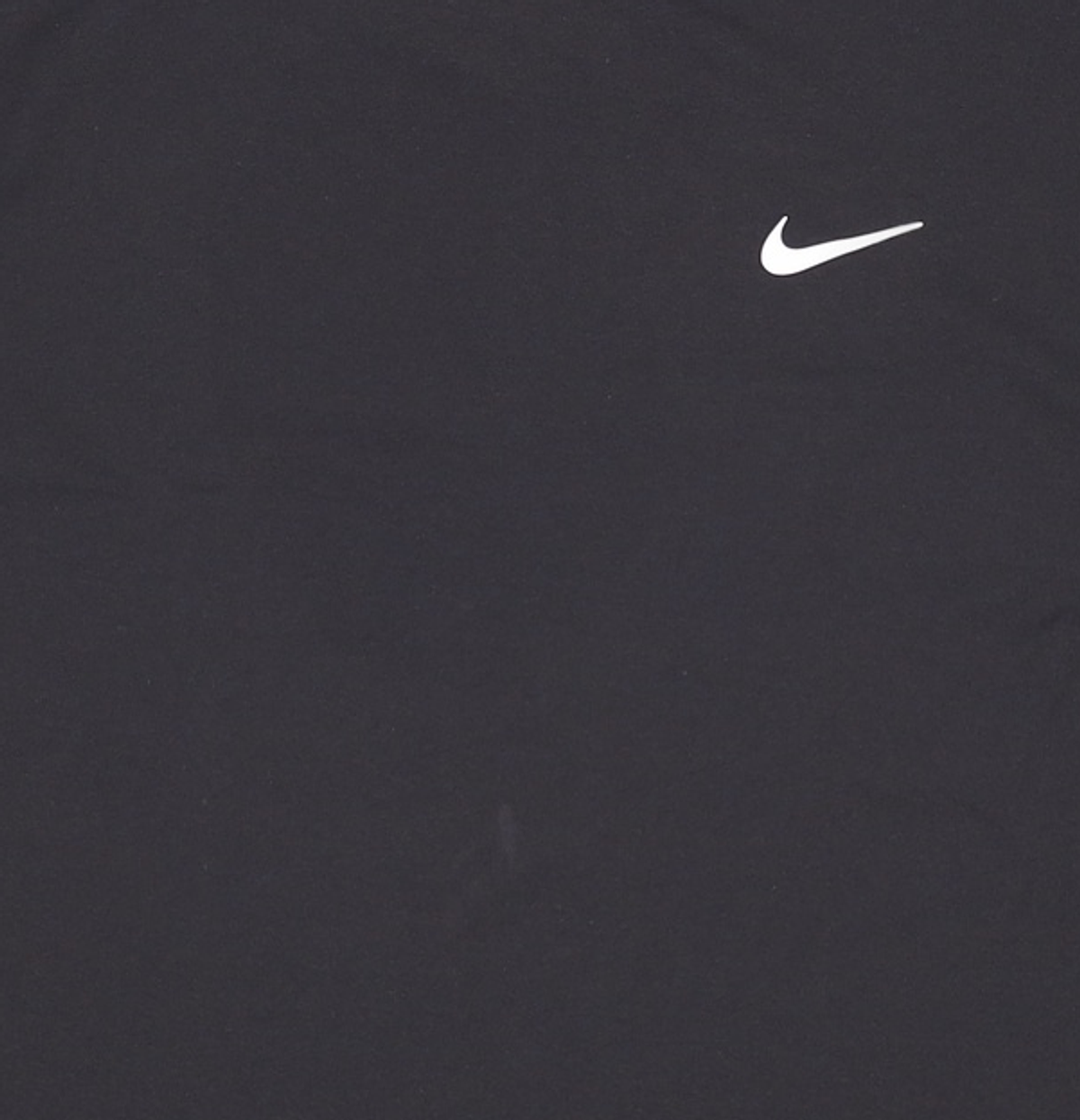 나이키(NIKE) 드라이 핏 UV 하이버스 반소매 피트니스 탑 M - 블랙:화이트 / DV9840-010 L