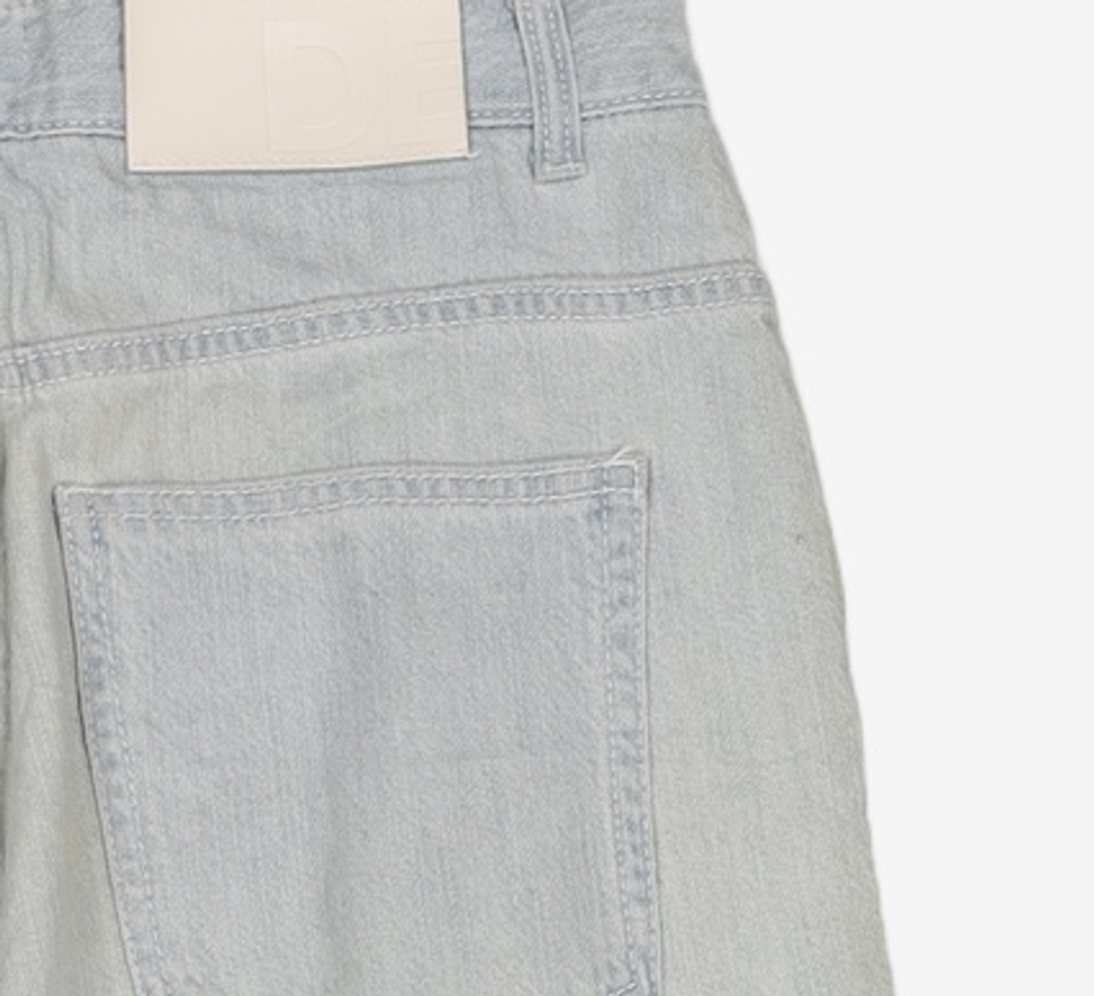 데케트(DECET) [여름원단]2Pleats Wide Jeans DCPT005Blue 28