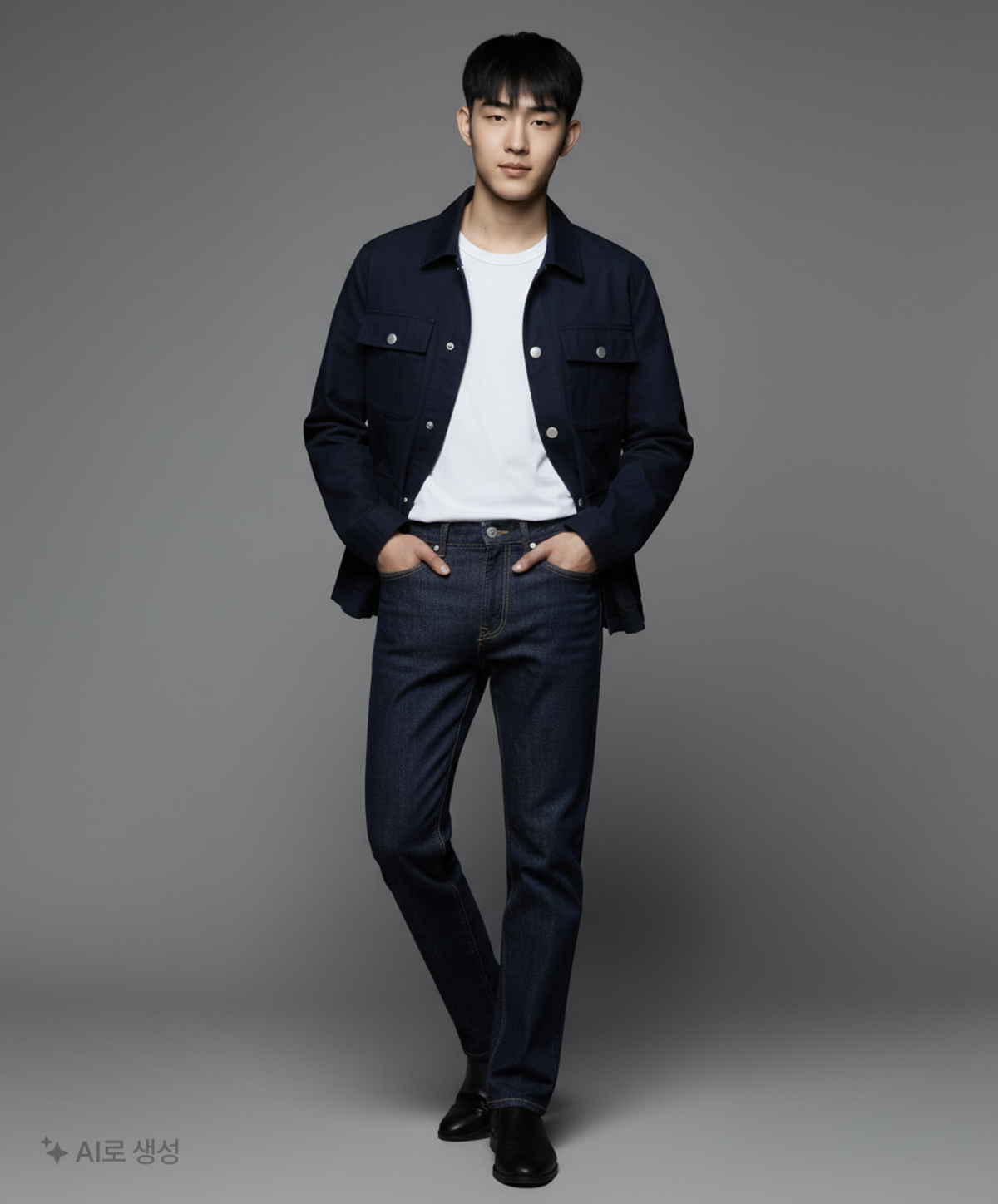 스파오(SPAO) 청/데님 팬츠 80