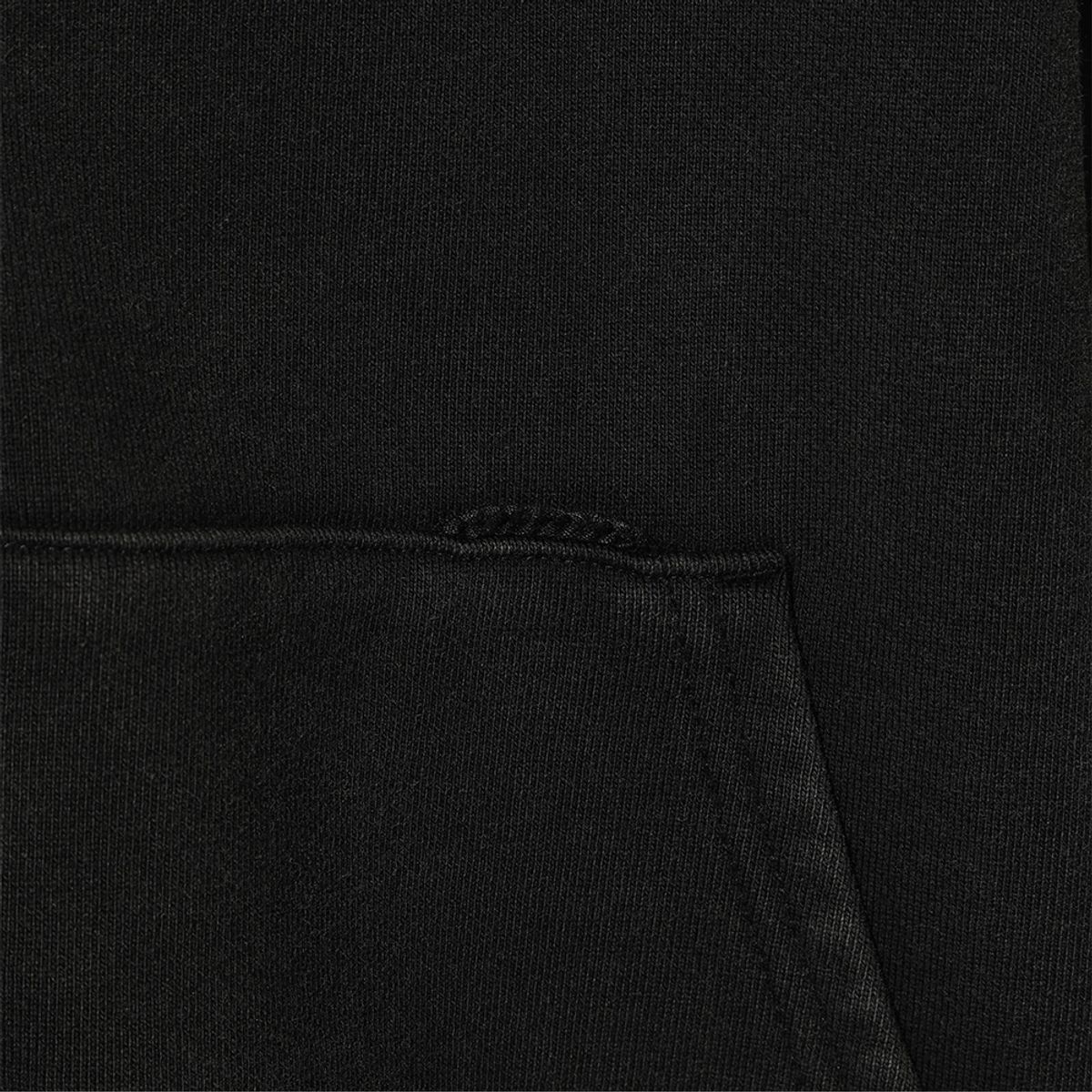 디오디(DOD) 페이드 워싱 후드집업(BLACK)