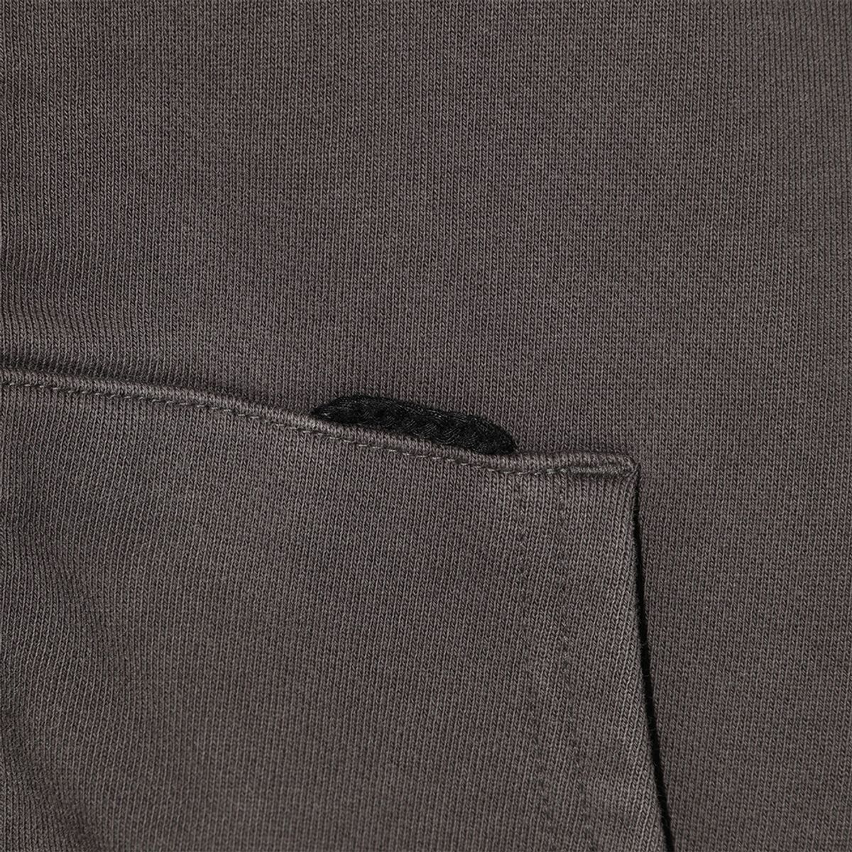 디오디(DOD) 여성) 페이드 워싱 크롭 후드집업(BROWN)