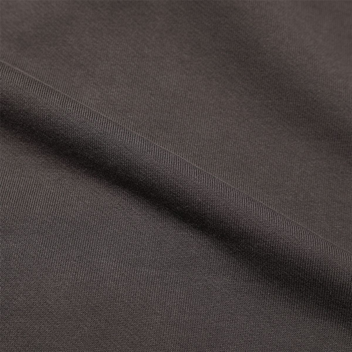 디오디(DOD) 여성) 페이드 워싱 크롭 후드집업(BROWN)