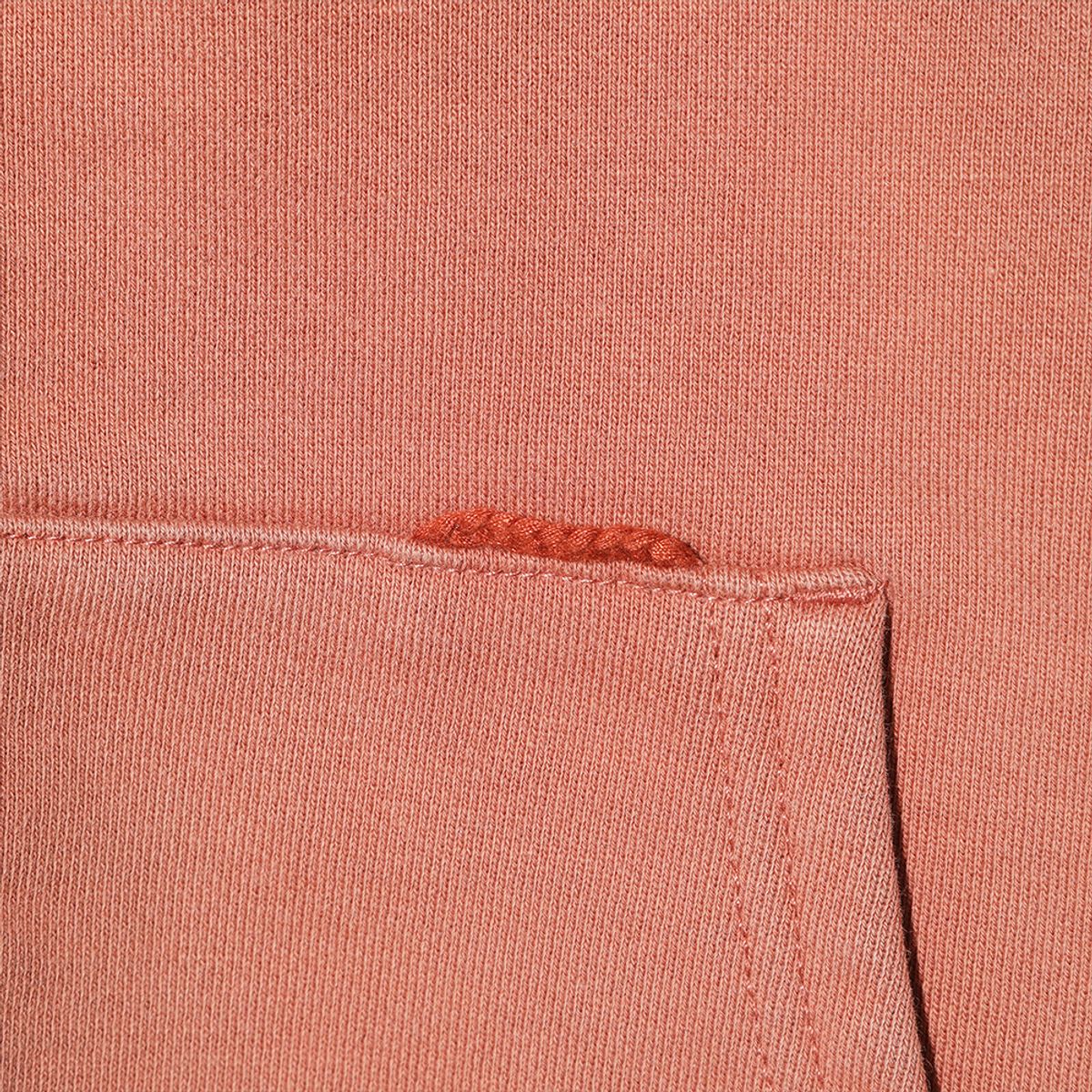 디오디(DOD) 여성) 페이드 워싱 크롭 후드집업(PINK)