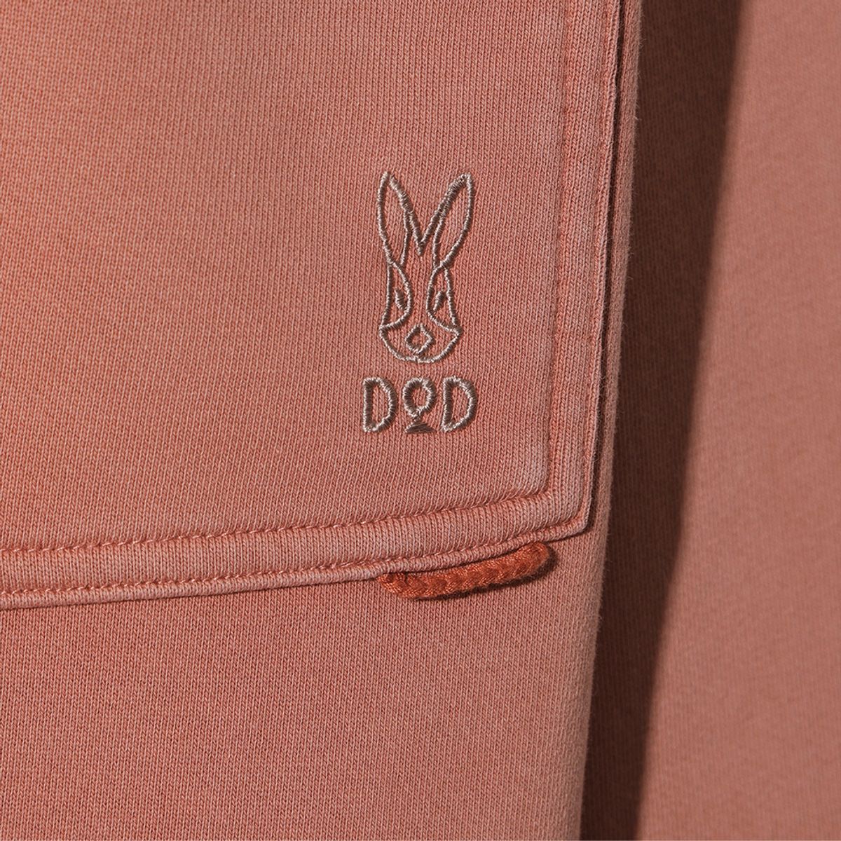 디오디(DOD) 페이드 워싱 반집 아노락 (PINK)