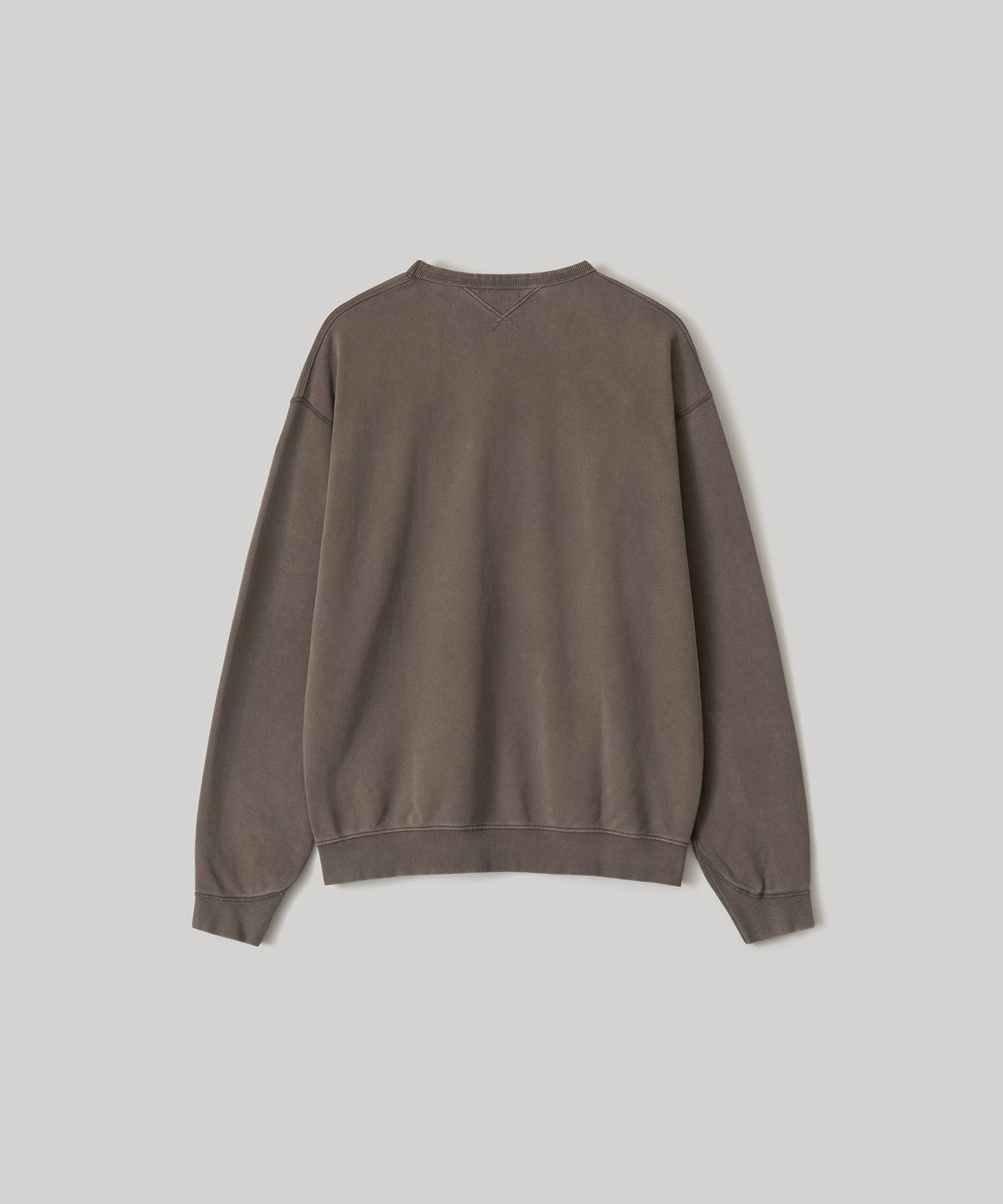 어나더 오피스(ANOTHER OFFICE) Sulfar Dyed 50s SweatShirt (Sepia Brown)