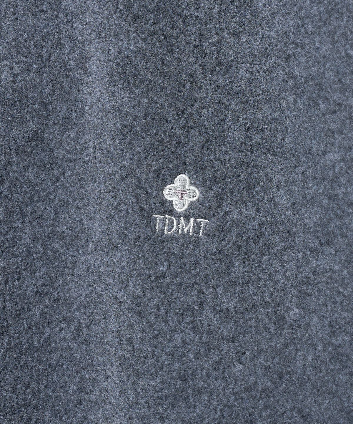 튜드먼트(TTUDEMENT) 50s FLEECE ZIP-UP JUMPER_CHARCOAL