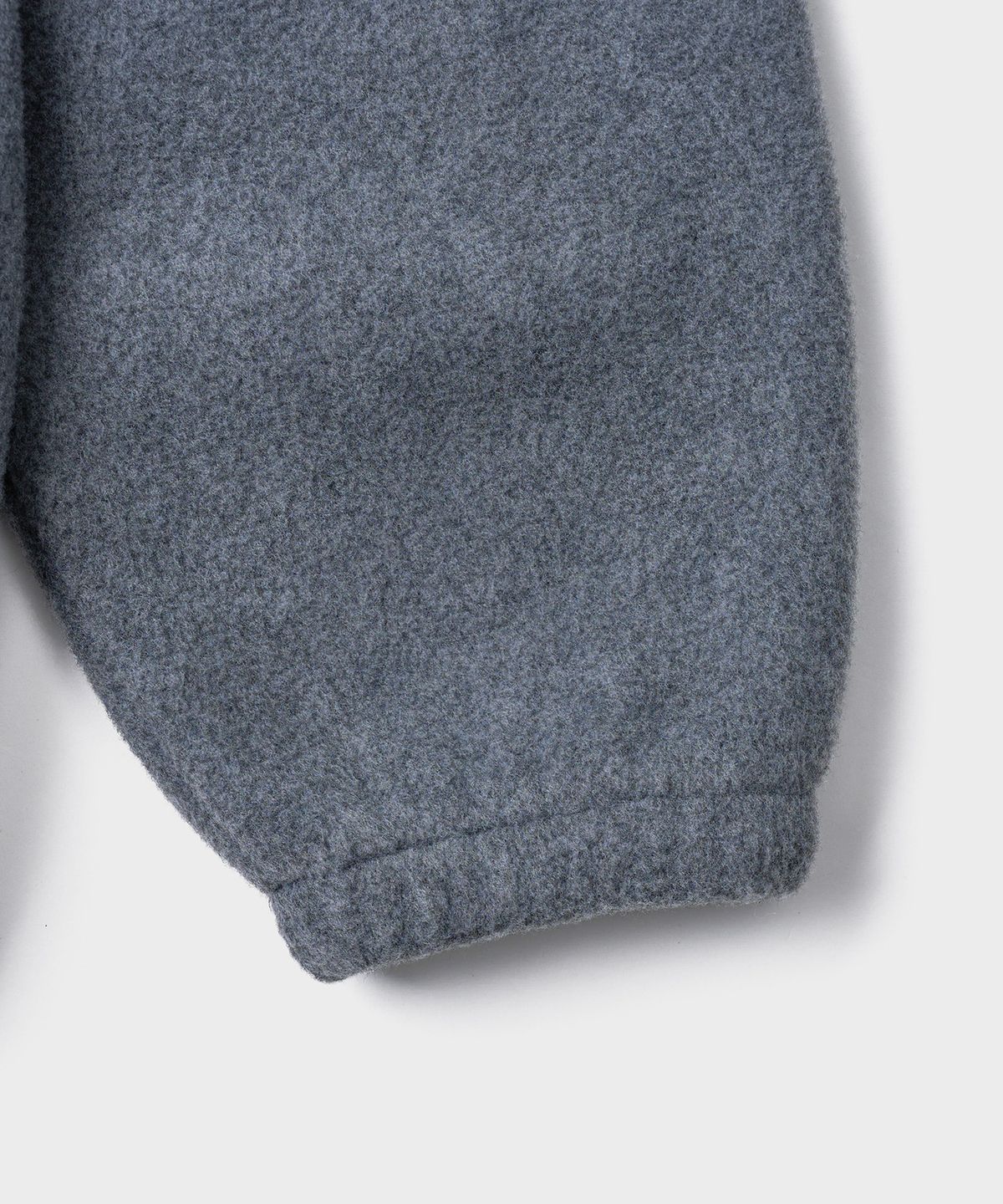 튜드먼트(TTUDEMENT) 50s FLEECE ZIP-UP JUMPER_CHARCOAL