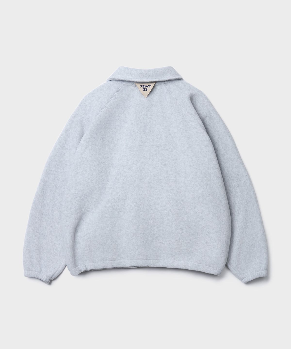 튜드먼트(TTUDEMENT) 50s FLEECE ZIP-UP JUMPER_LIGHT GREY
