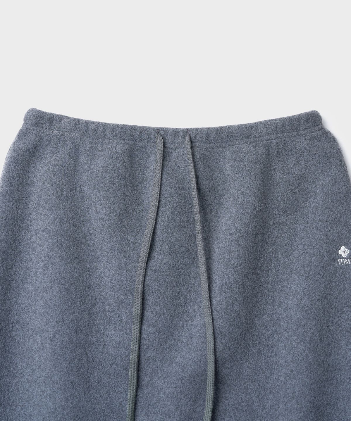 튜드먼트(TTUDEMENT) 50s FLEECE LONG SKIRT_CHARCOAL