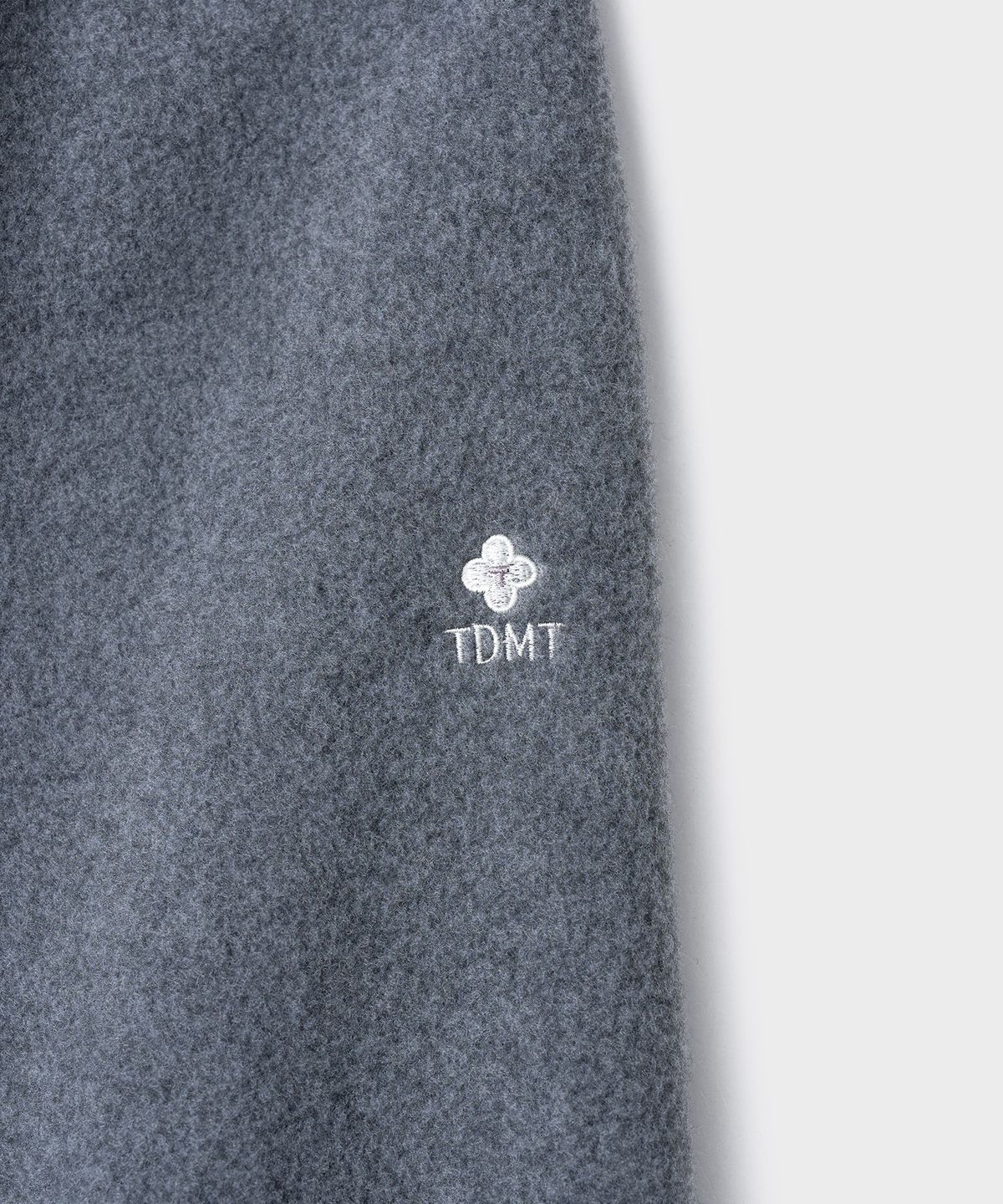 튜드먼트(TTUDEMENT) 50s FLEECE LONG SKIRT_CHARCOAL