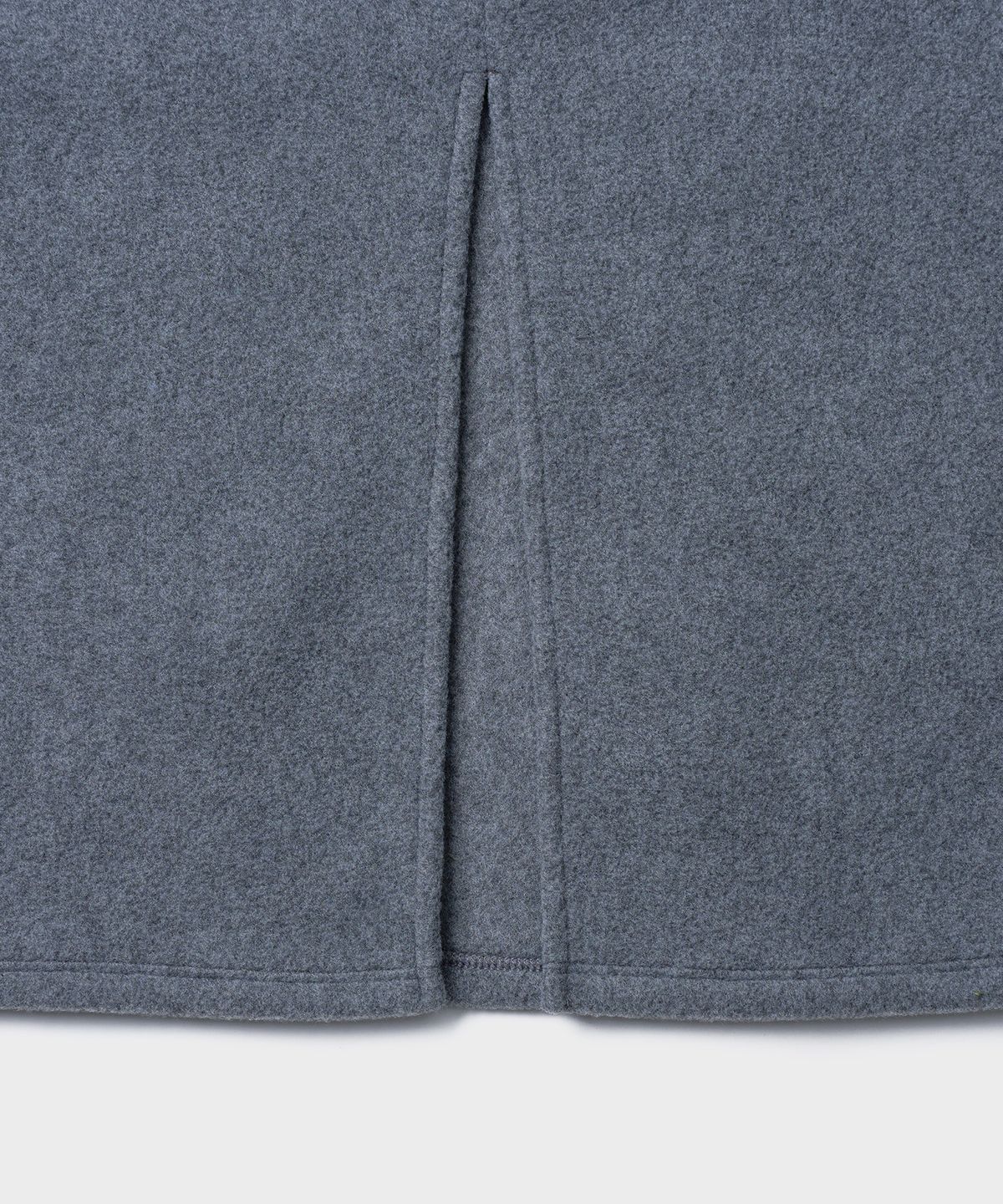 튜드먼트(TTUDEMENT) 50s FLEECE LONG SKIRT_CHARCOAL