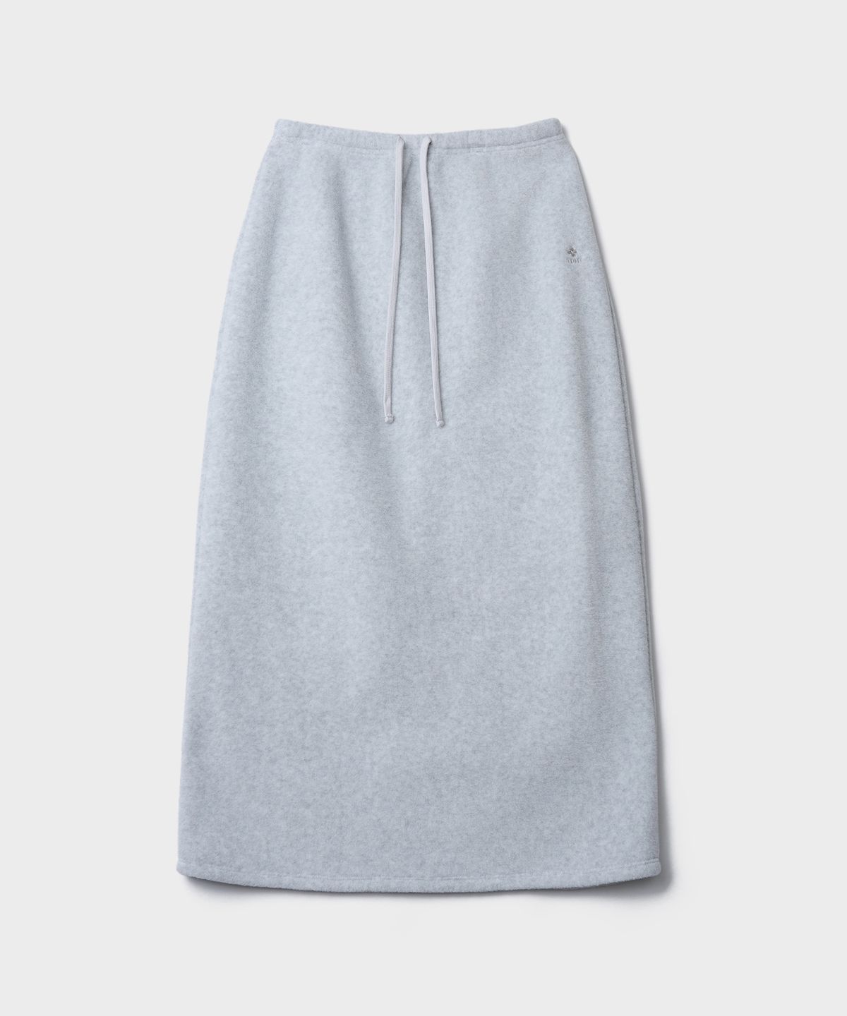 튜드먼트(TTUDEMENT) 50s FLEECE LONG SKIRT_LIGHT GREY