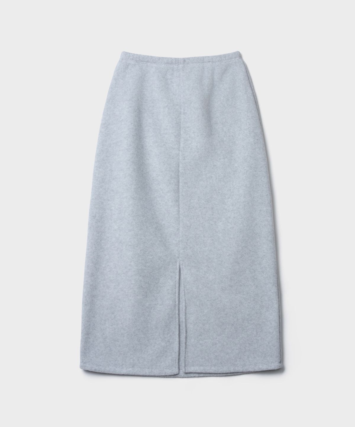 튜드먼트(TTUDEMENT) 50s FLEECE LONG SKIRT_LIGHT GREY