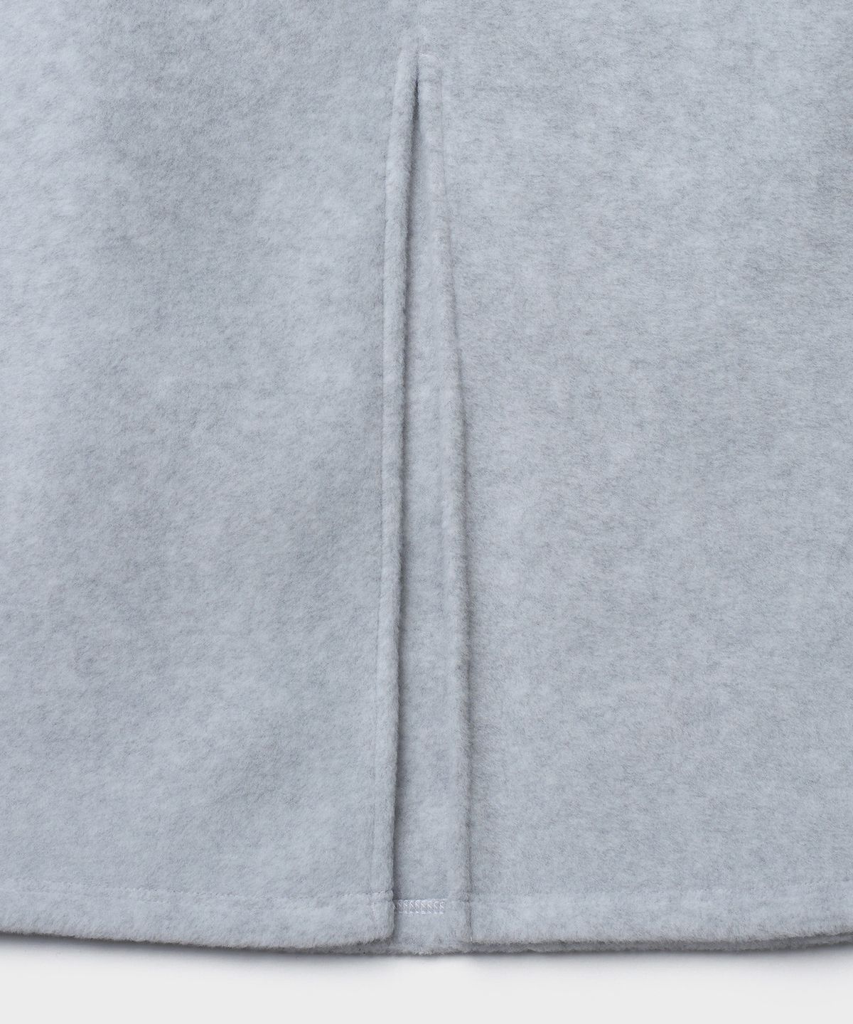 튜드먼트(TTUDEMENT) 50s FLEECE LONG SKIRT_LIGHT GREY