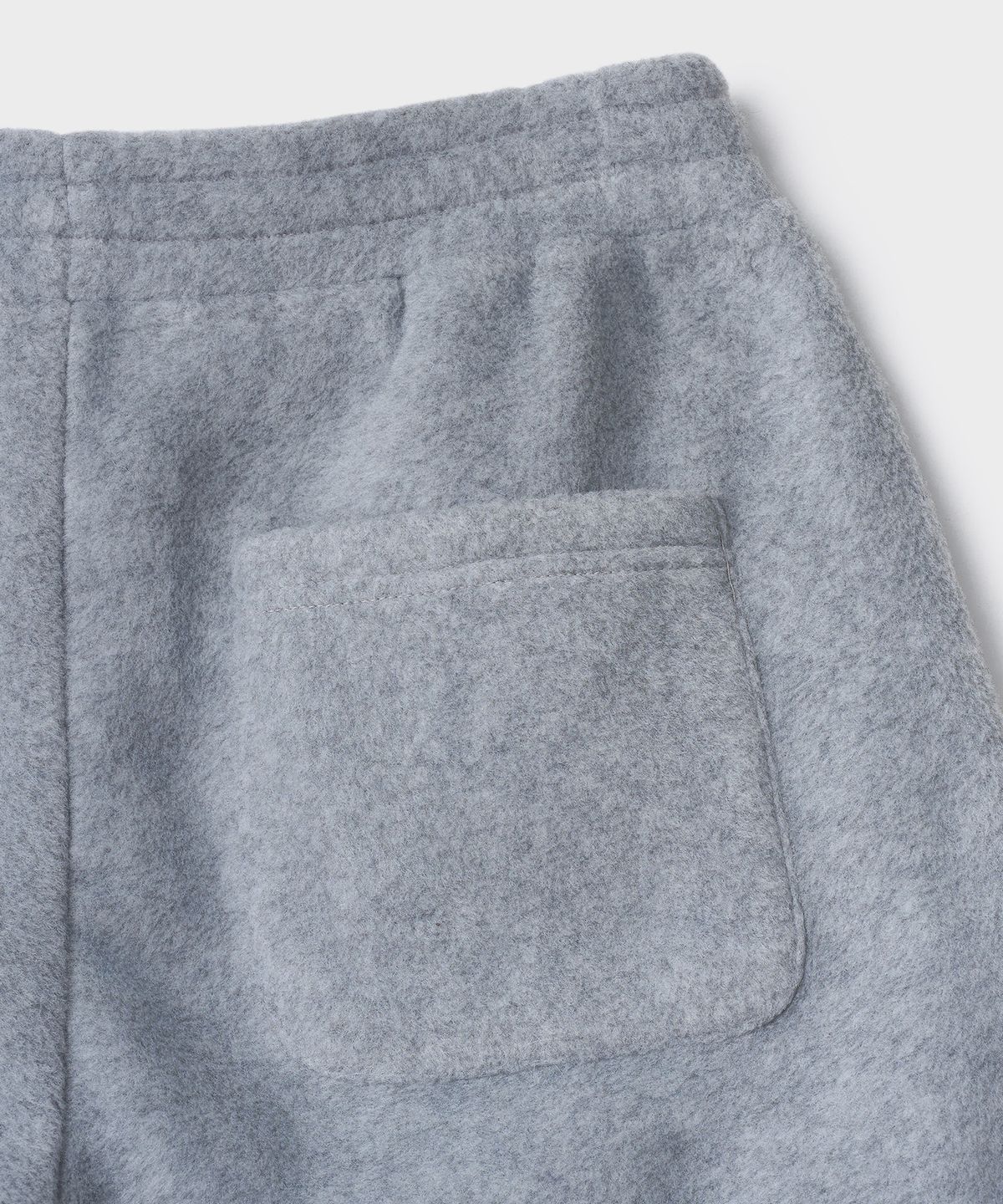 튜드먼트(TTUDEMENT) 50s FLEECE SEMI BOOTSCUT PANTS_GREY