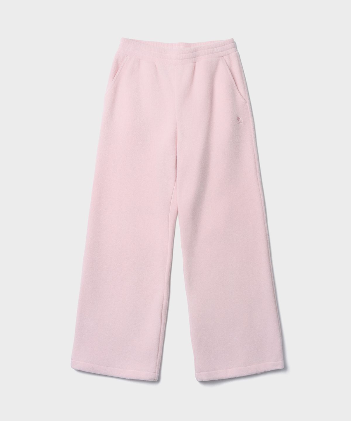 튜드먼트(TTUDEMENT) 50s FLEECE SEMI BOOTSCUT PANTS_PINK