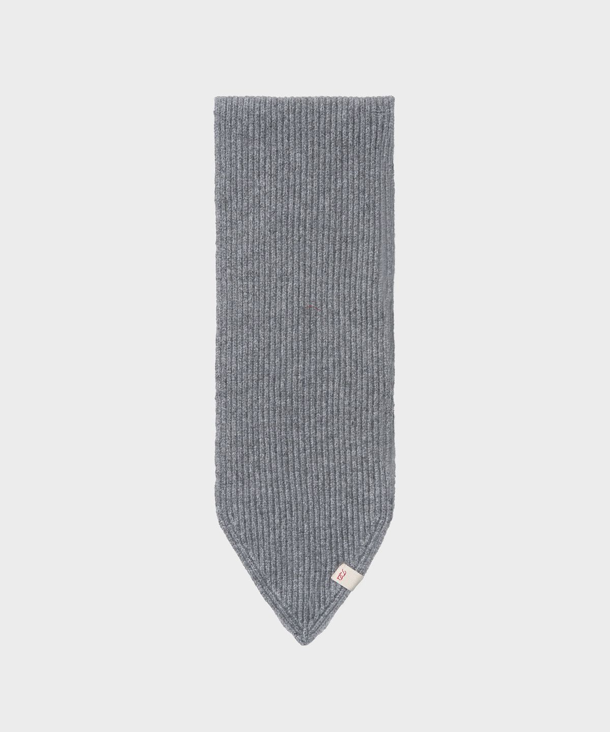 튜드먼트(TTUDEMENT) CHUNKY WOOL KNIT MUFFLER_MELANGE GREY