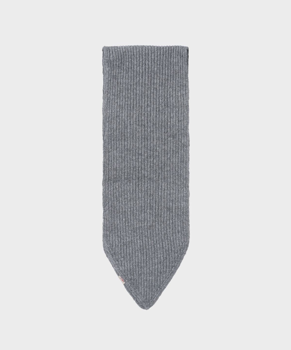 튜드먼트(TTUDEMENT) CHUNKY WOOL KNIT MUFFLER_MELANGE GREY