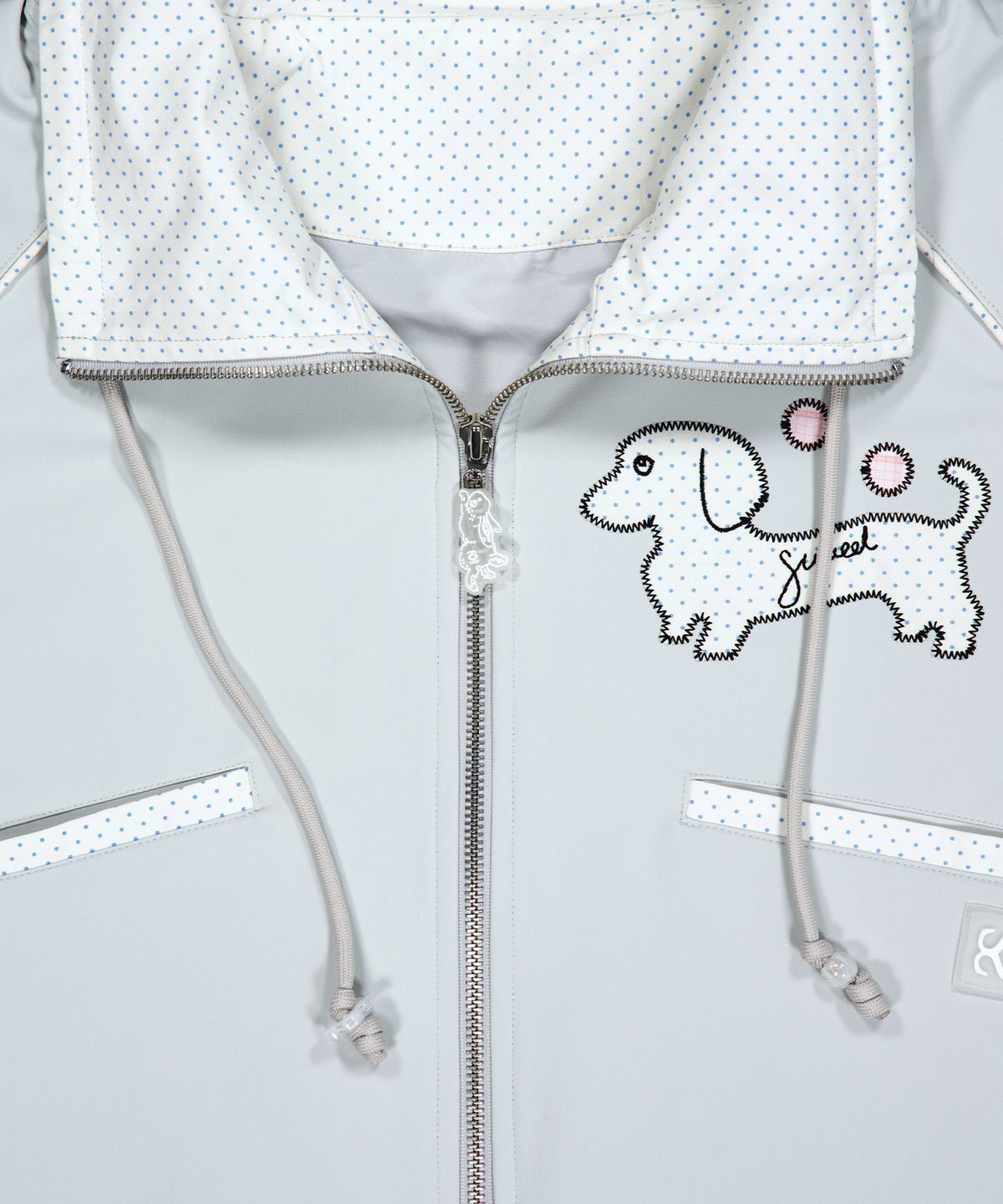 시월107(SIWL107) SIWL Track Jumper (Light Grey)