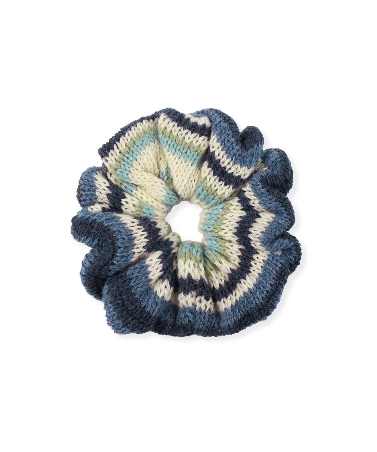 썬러브투어(SUNLOVETOUR) Crochet Scrunchie Navy