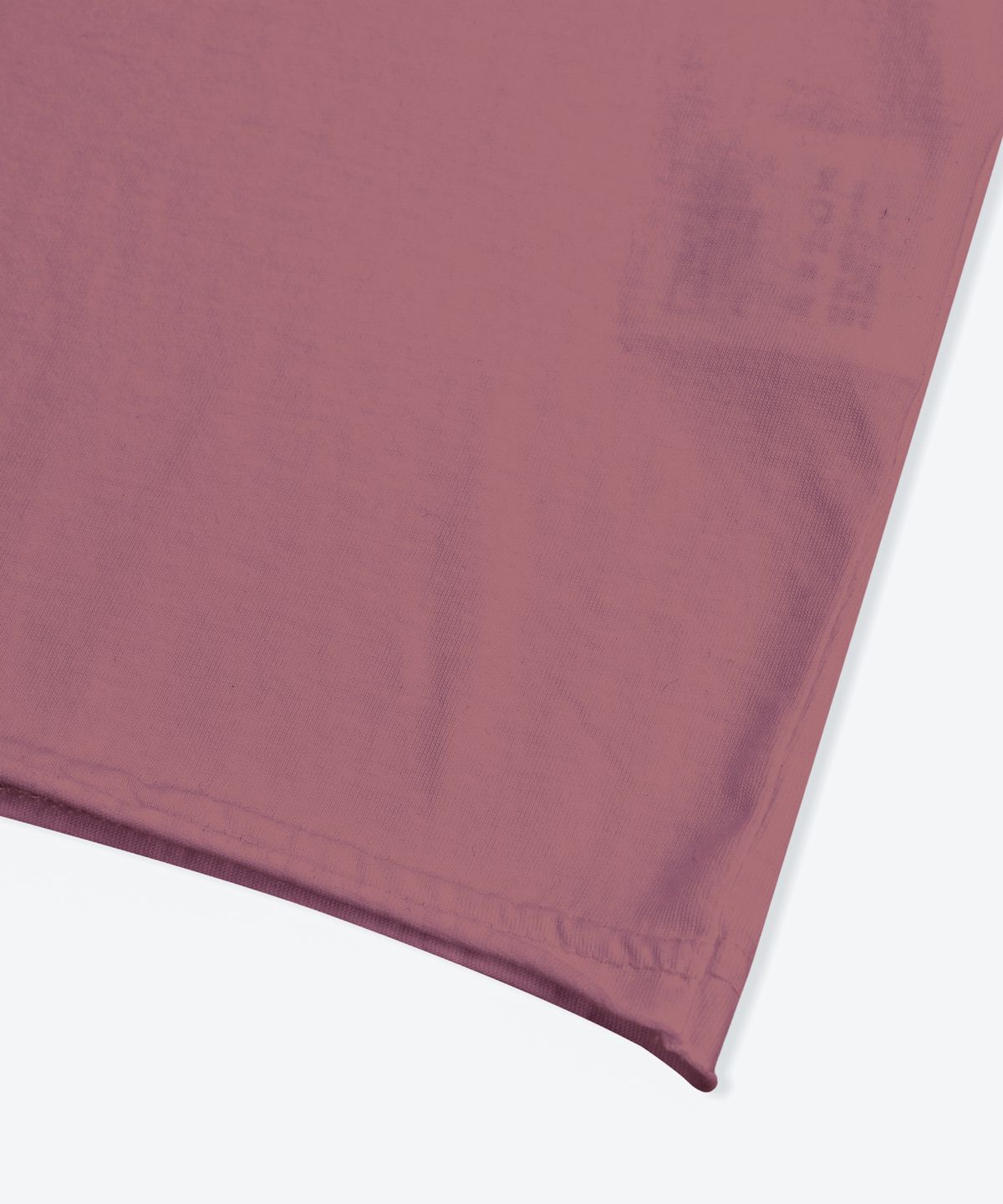 피에스쇼퍼(PSSHOPPER) 레이어드 이너 크롭 컷팅 긴팔 티셔츠 [더스티 핑크]