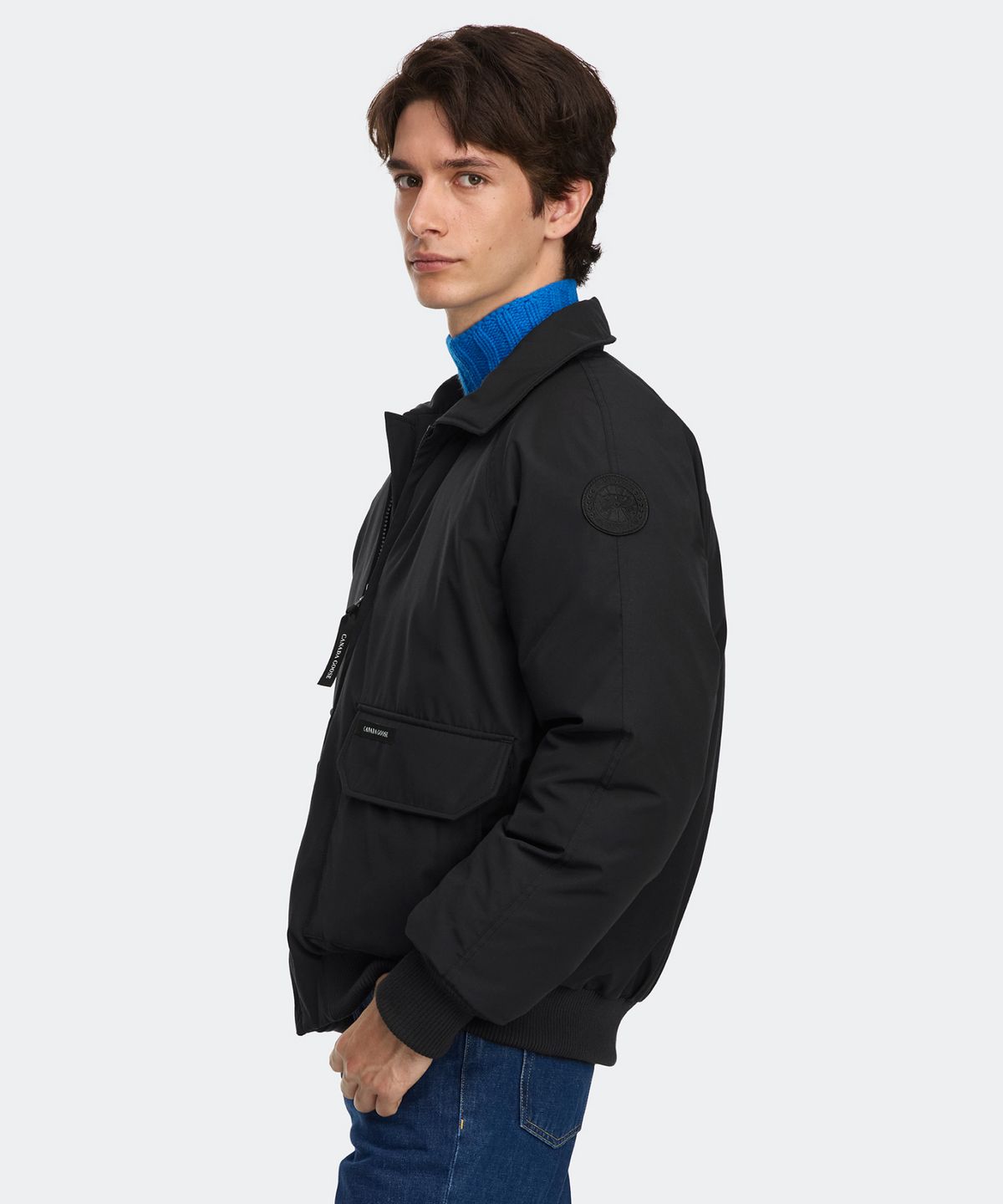 캐나다구스(CANADAGOOSE) 남성 미미코 봄버(Black)_Q266AMDT03BKN