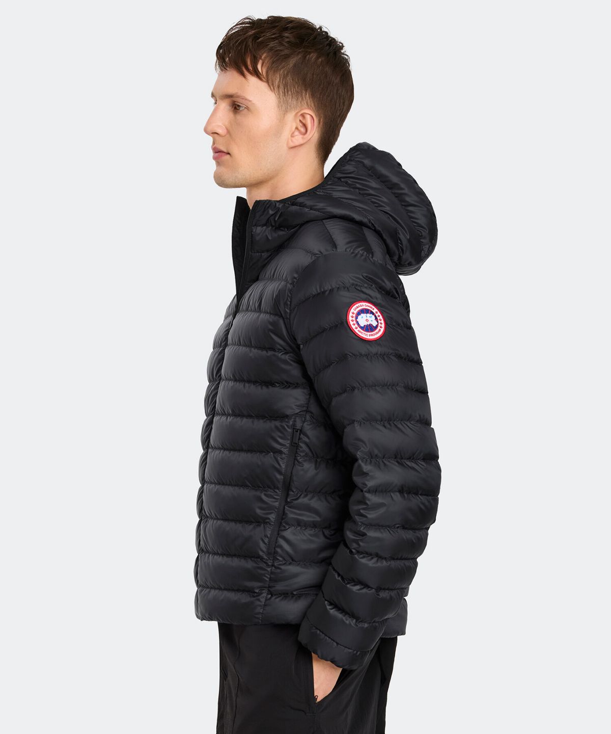 캐나다구스(CANADAGOOSE) 남성 스트라투스 후디(Black)_Q266AMDC06BKN