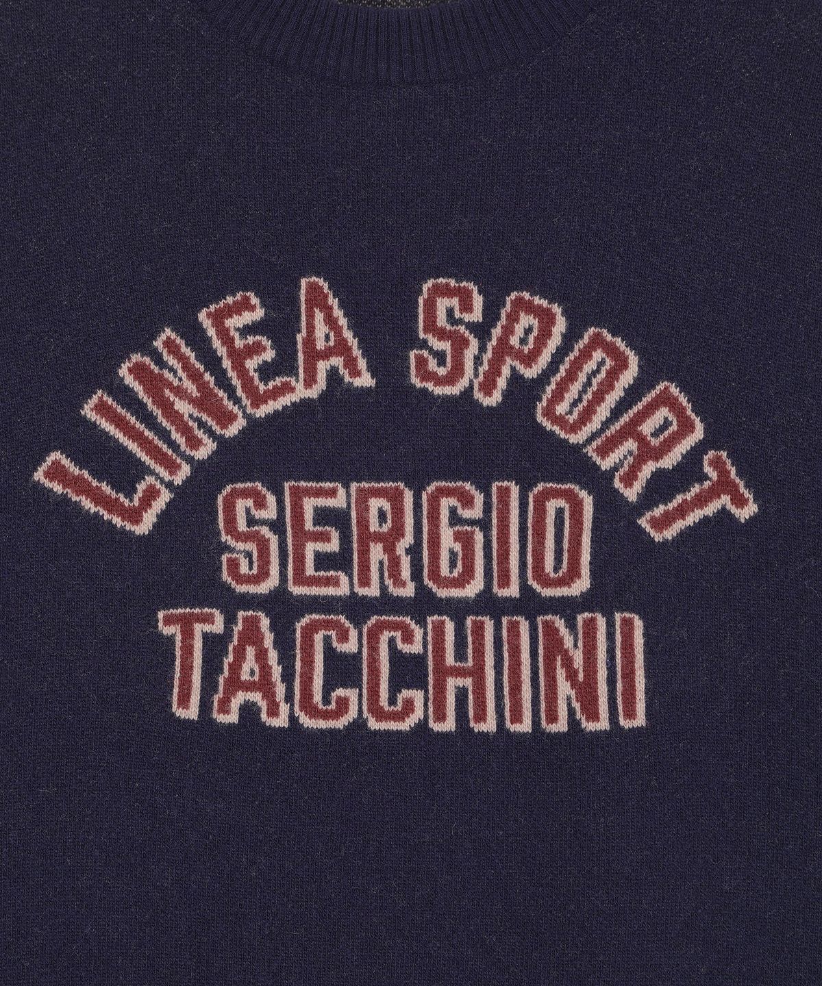 세르지오 타키니(SERGIO TACCHINI) M 라운드 그래픽 스웨터 (Navy)