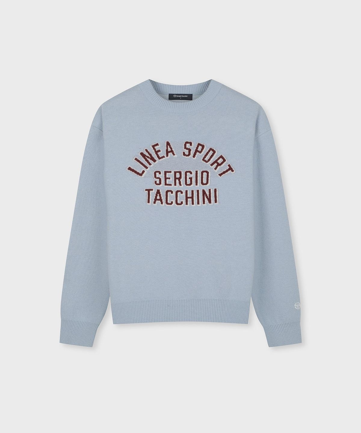 세르지오 타키니(SERGIO TACCHINI) M 라운드 그래픽 스웨터 (Indigo)