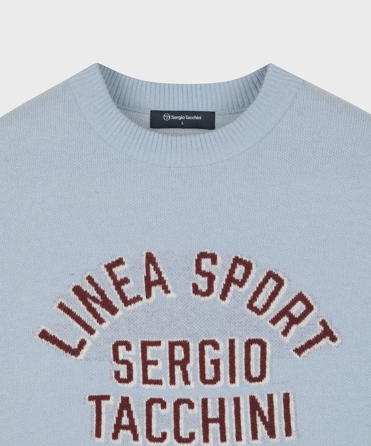 세르지오 타키니(SERGIO TACCHINI) M 라운드 그래픽 스웨터 (Indigo)