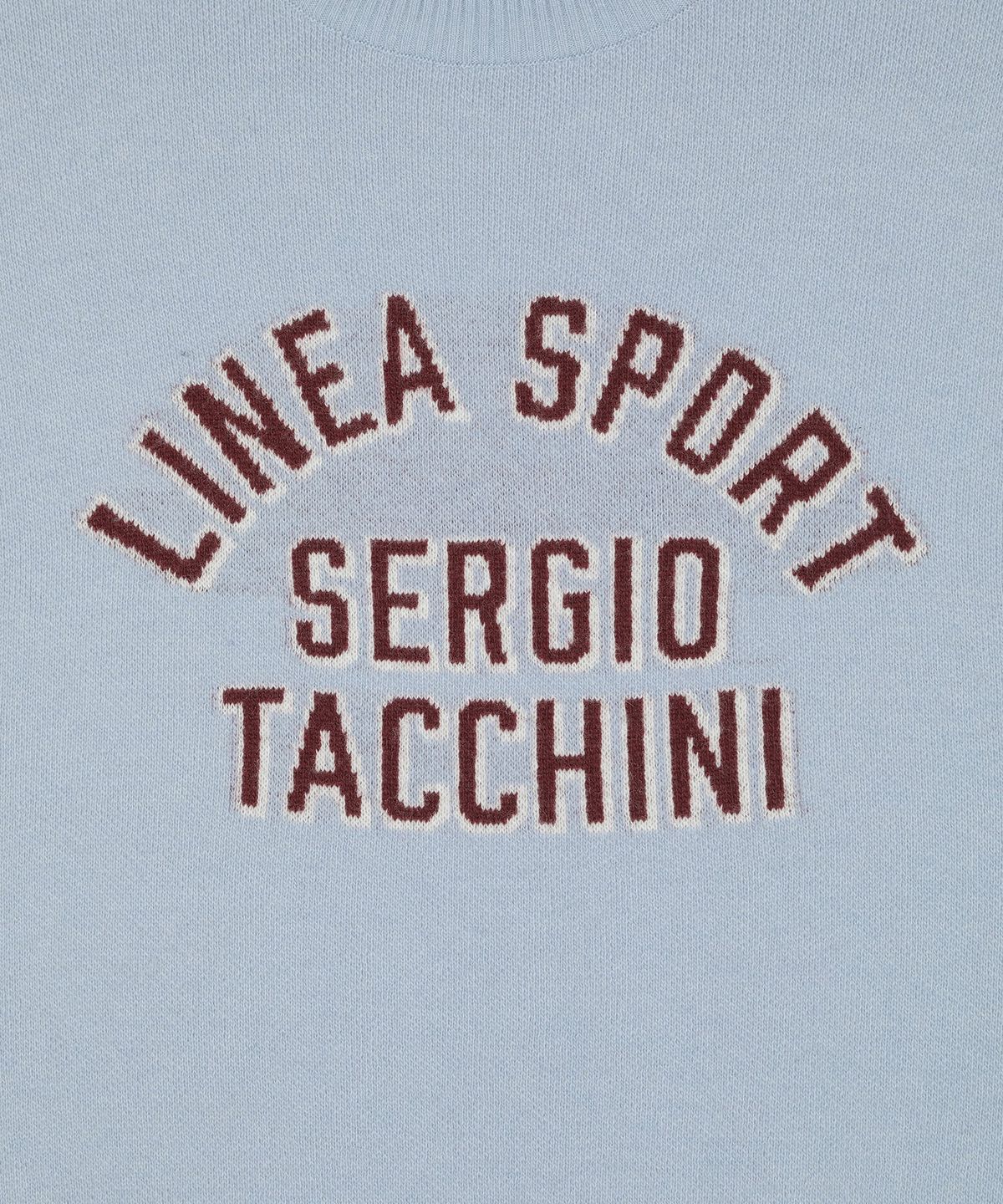 세르지오 타키니(SERGIO TACCHINI) M 라운드 그래픽 스웨터 (Indigo)