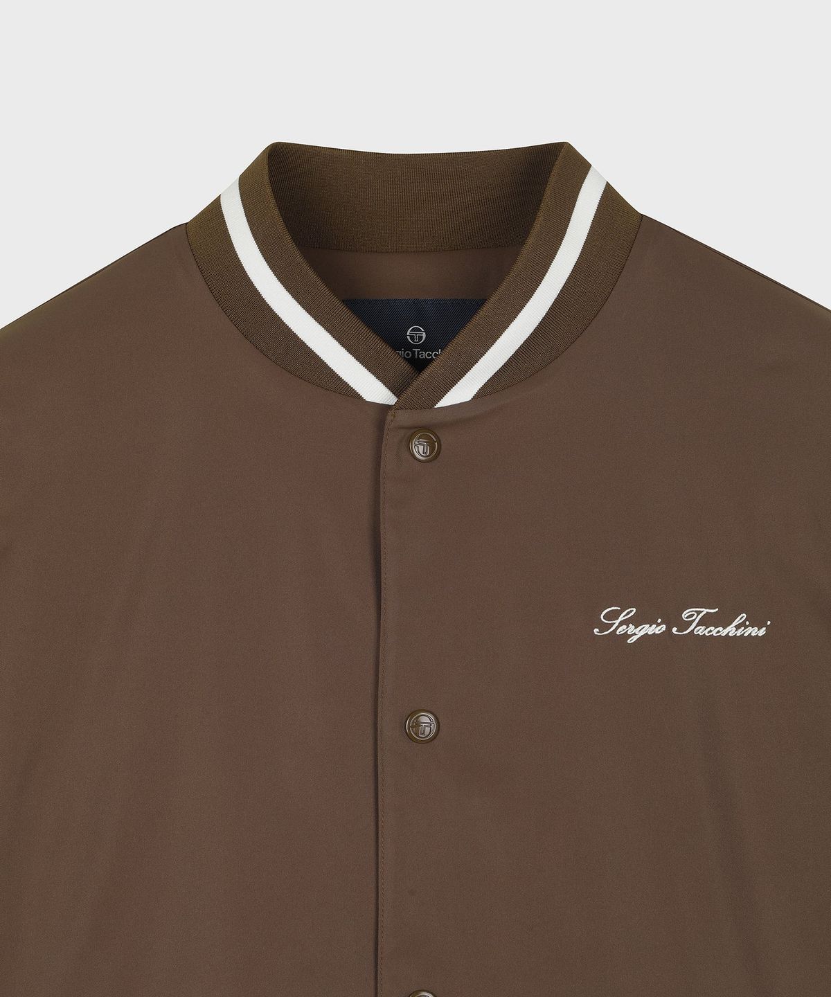 세르지오 타키니(SERGIO TACCHINI) M 타키니 60th 바시티 자켓 (D.Brown)